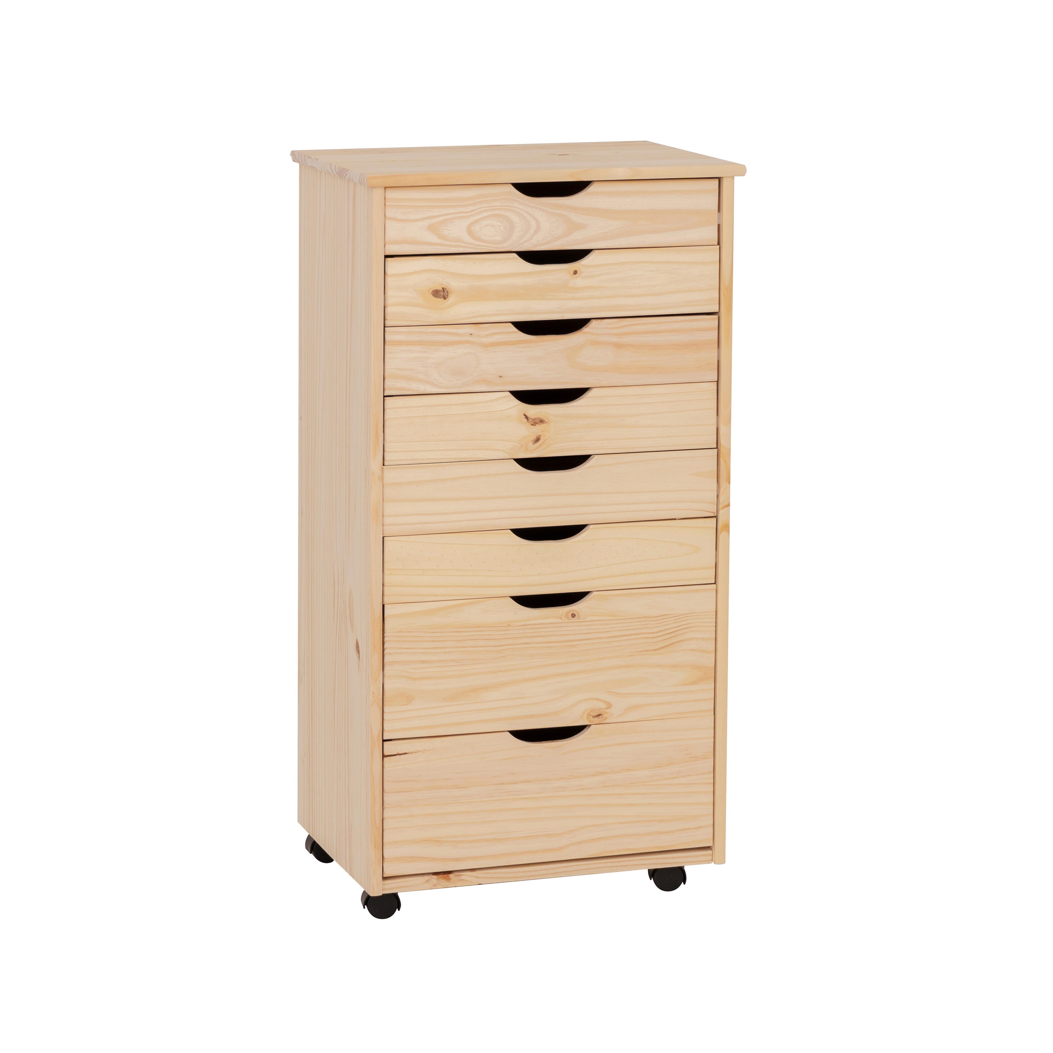 Linon Rudy Solid 8 Drawer Storage Cabinet, , large