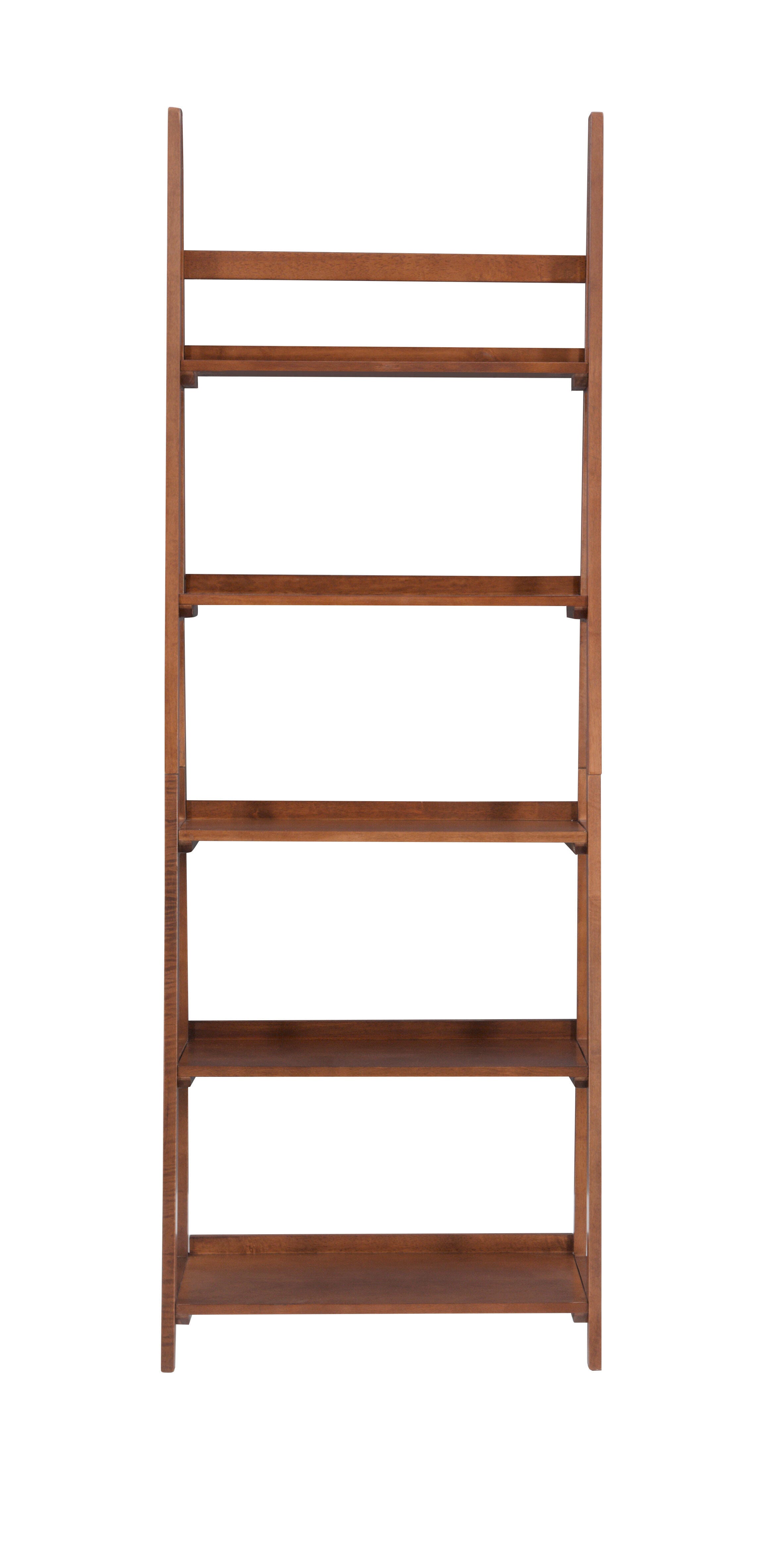Linon Farren 72" Ladder Bookcase, , large