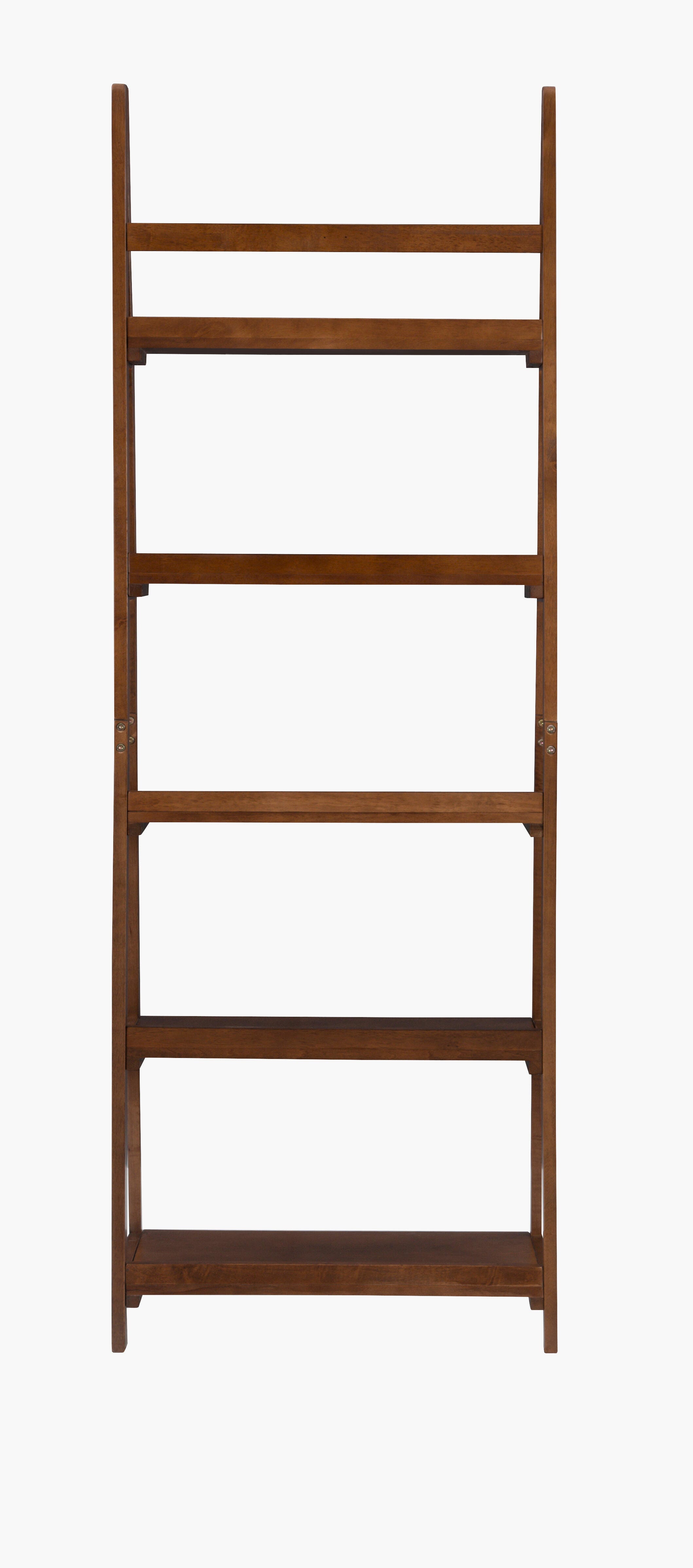 Linon Farren 72" Ladder Bookcase, , large