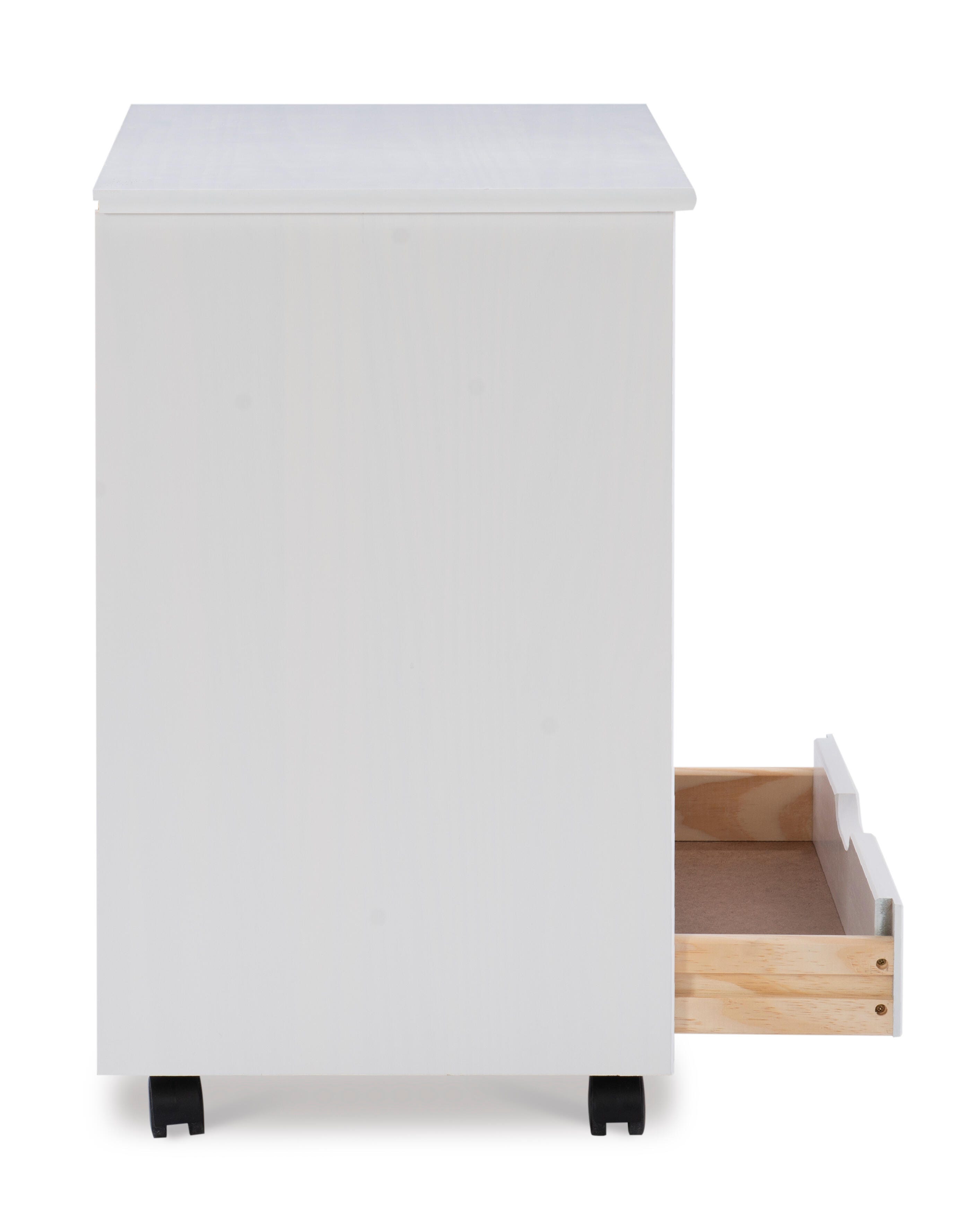 Linon Rudy 6 Drawer Storage Cabinet, White, large