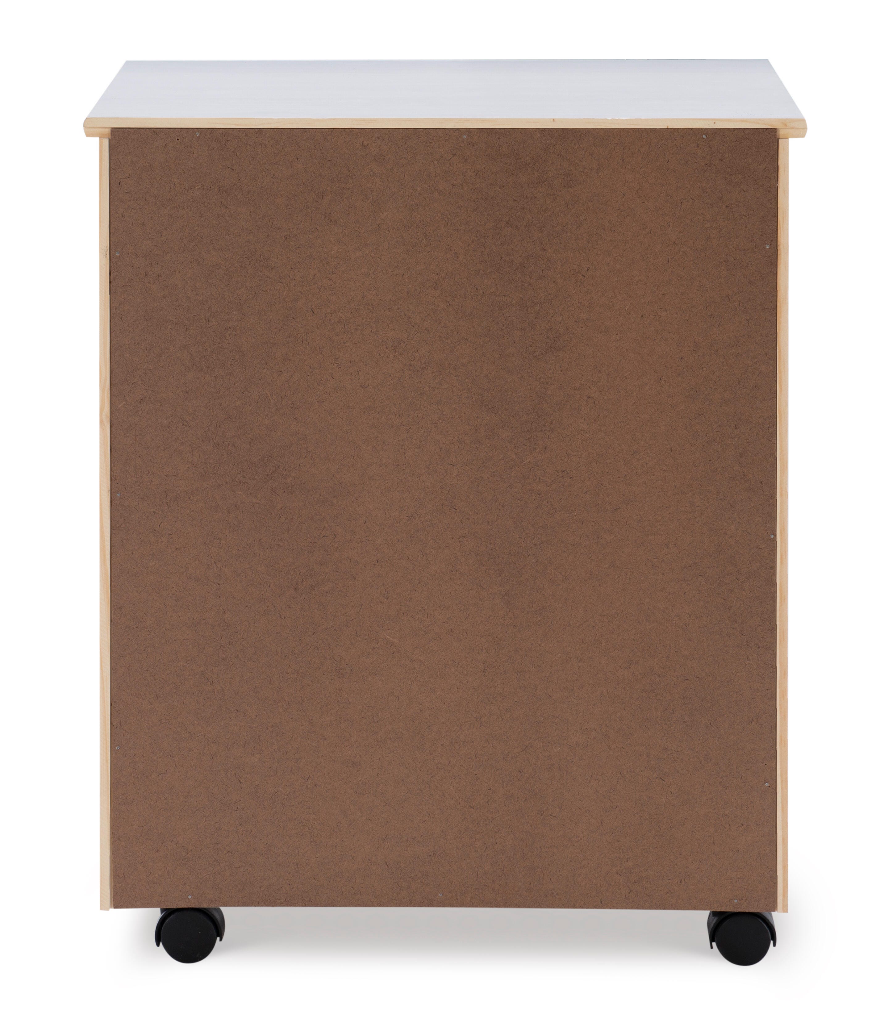 Linon Rudy 6 Drawer Storage Cabinet, White, large