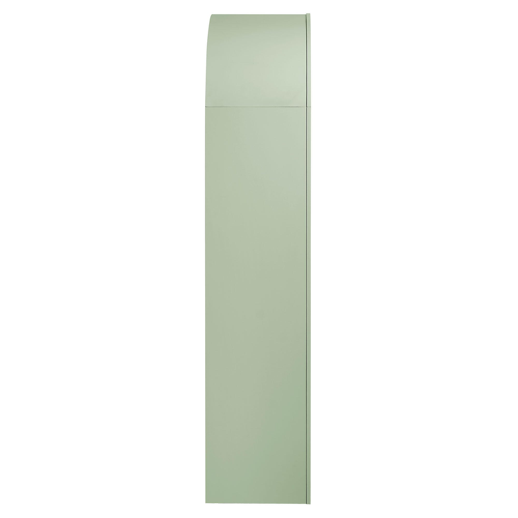Modway Caleb 75" Bookcase, Sage, large