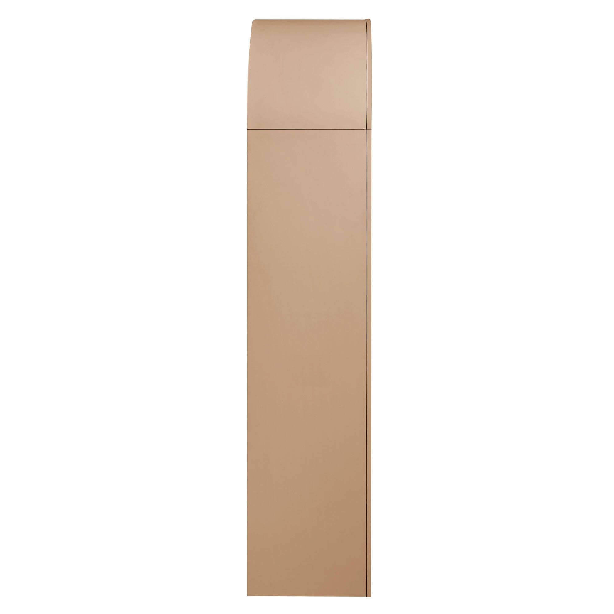 Modway Caleb 75" Bookcase, Tan, large