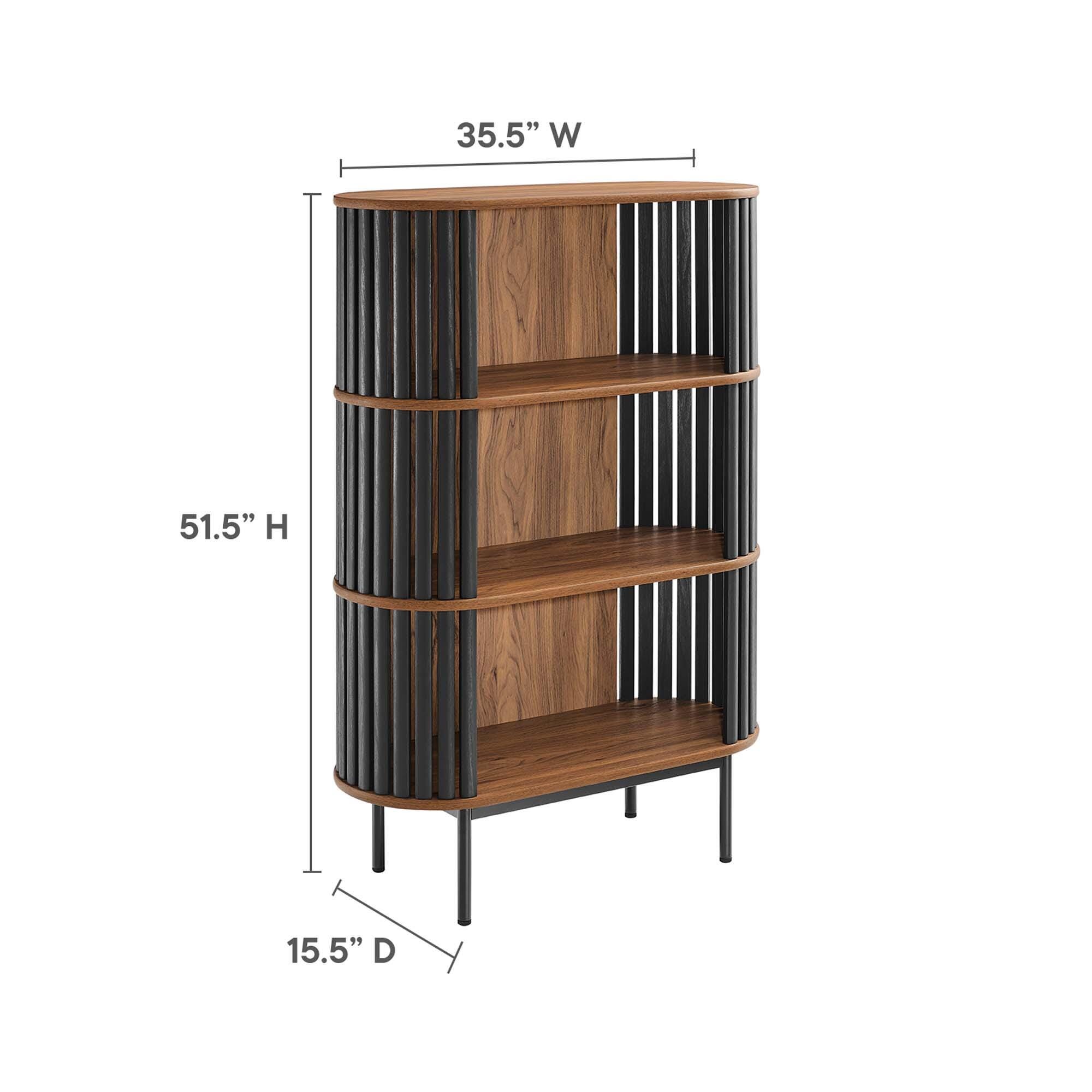Modway Fortitude 52" Bookcase, , large