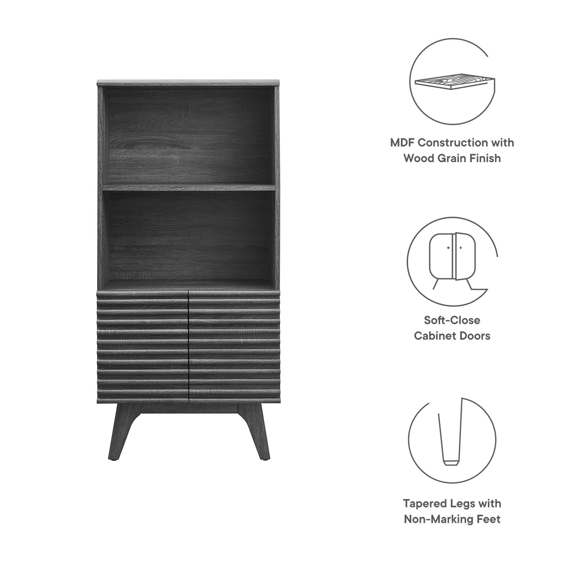 Modway Render 49" Bookcase, , large