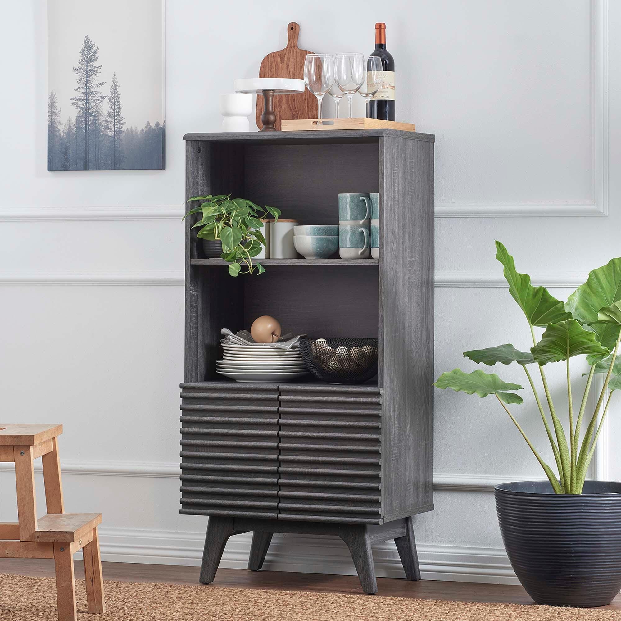 Modway Render 49" Bookcase, , large