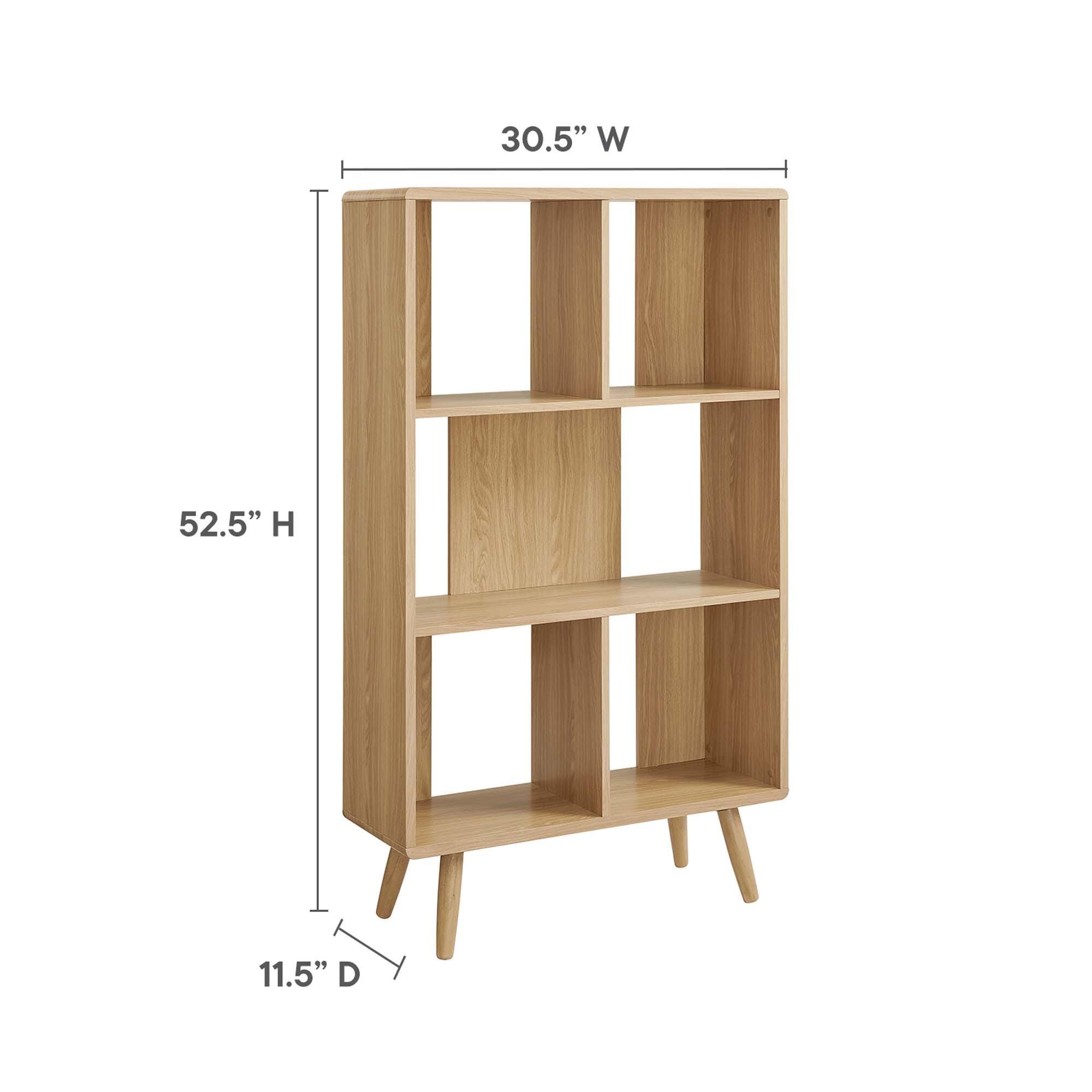 Modway Transmit 53" Bookcase, , large