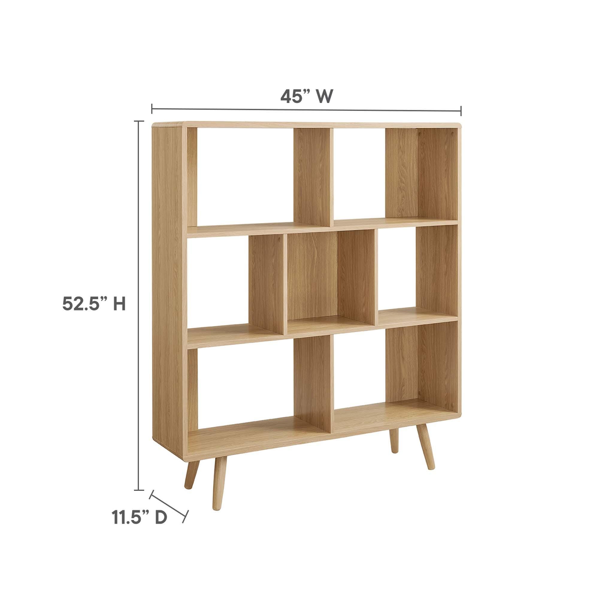 Modway Transmit Solid 53" Bookcase, , large
