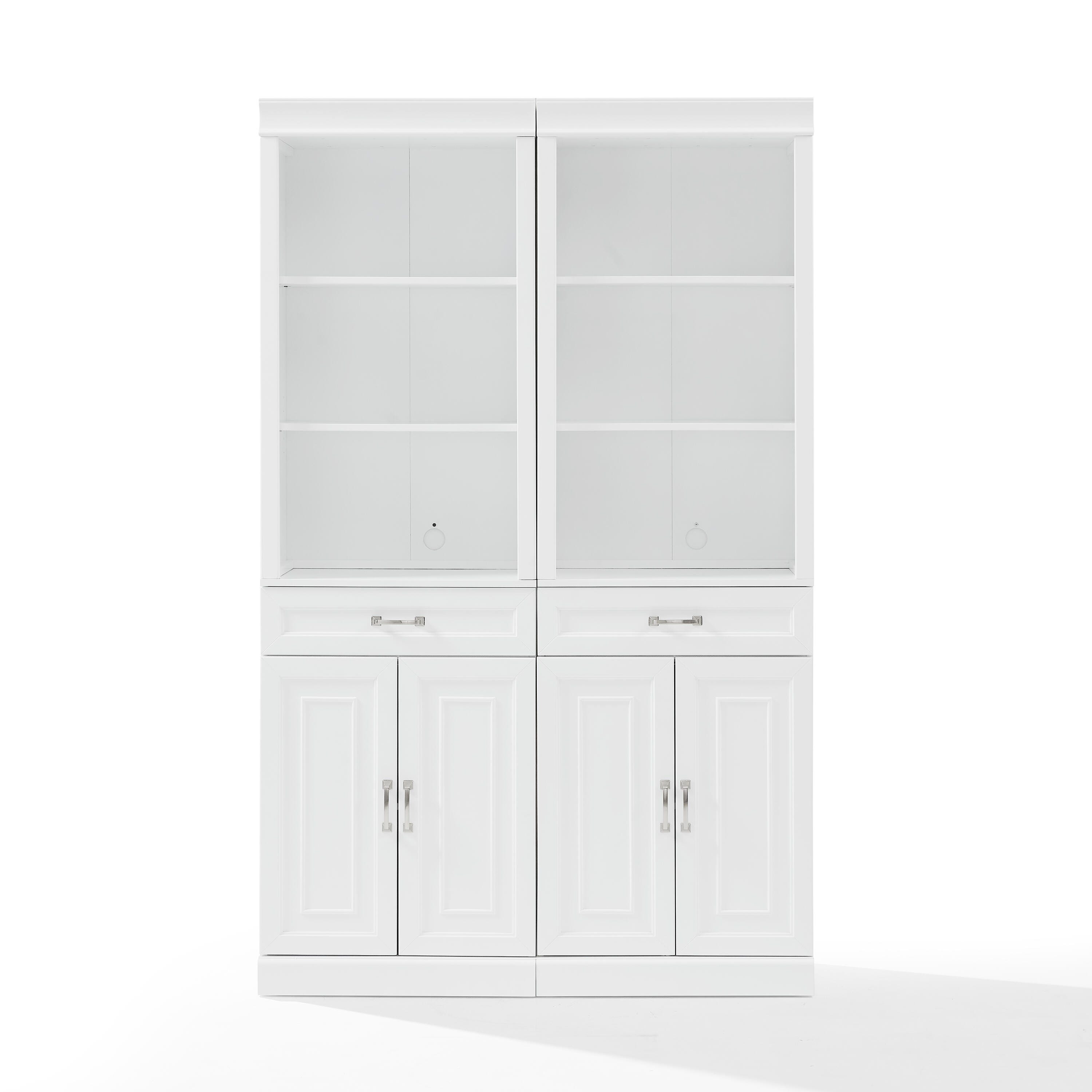 Crosley Furniture Stanton 2-Piece Storage Bookcase Set, , large
