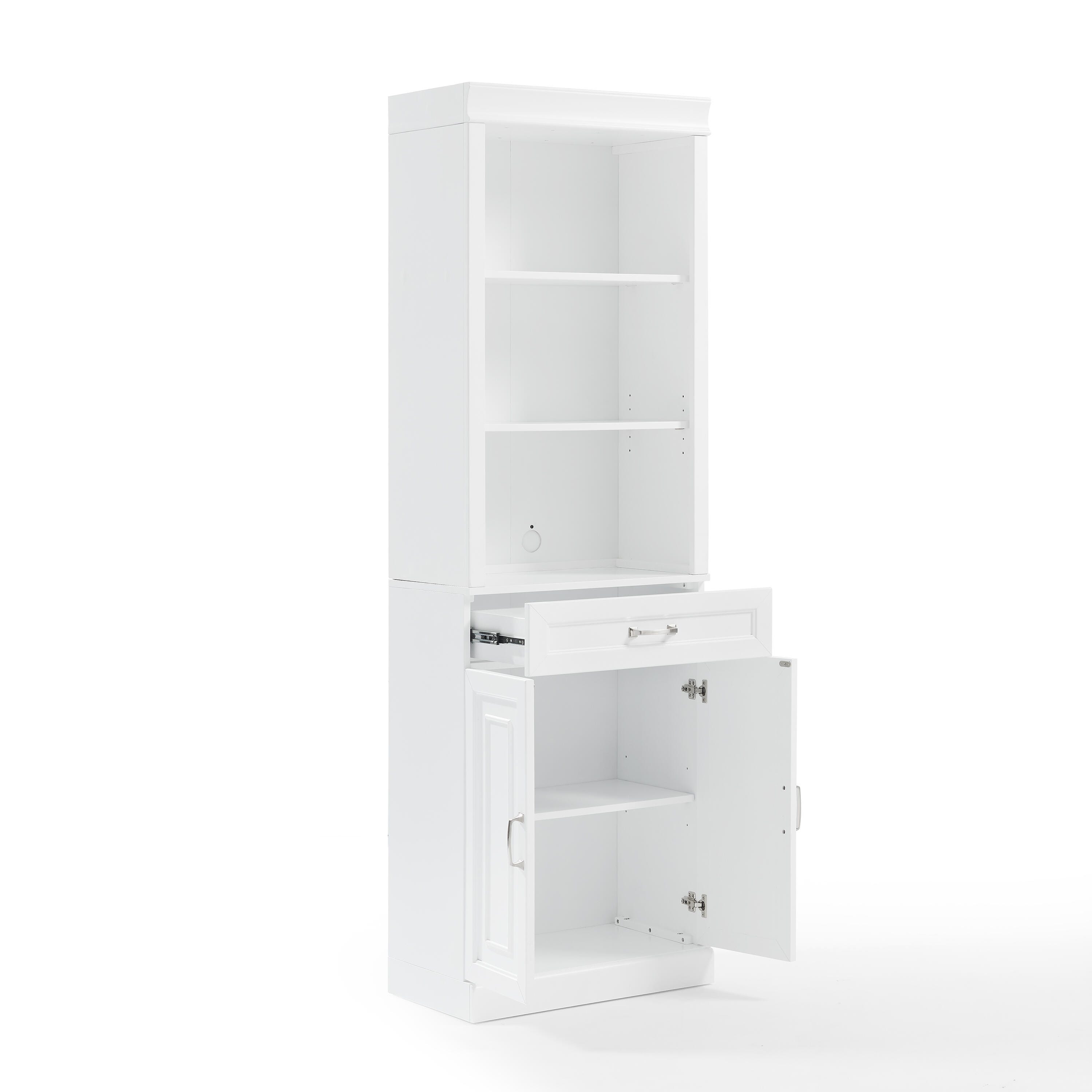 Crosley Furniture Stanton 2-Piece Storage Bookcase Set, , large