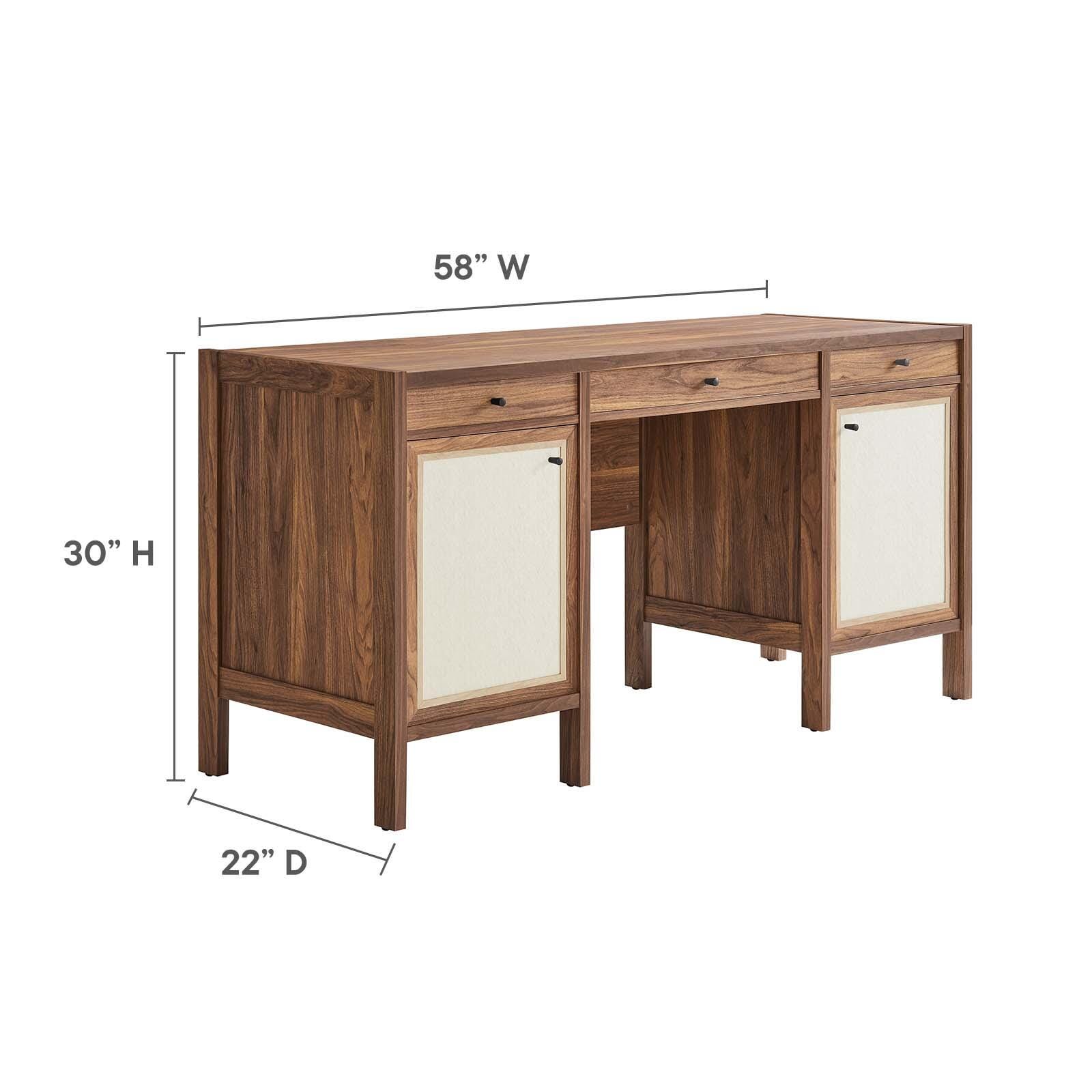 Capri 58" Office Desk, , large