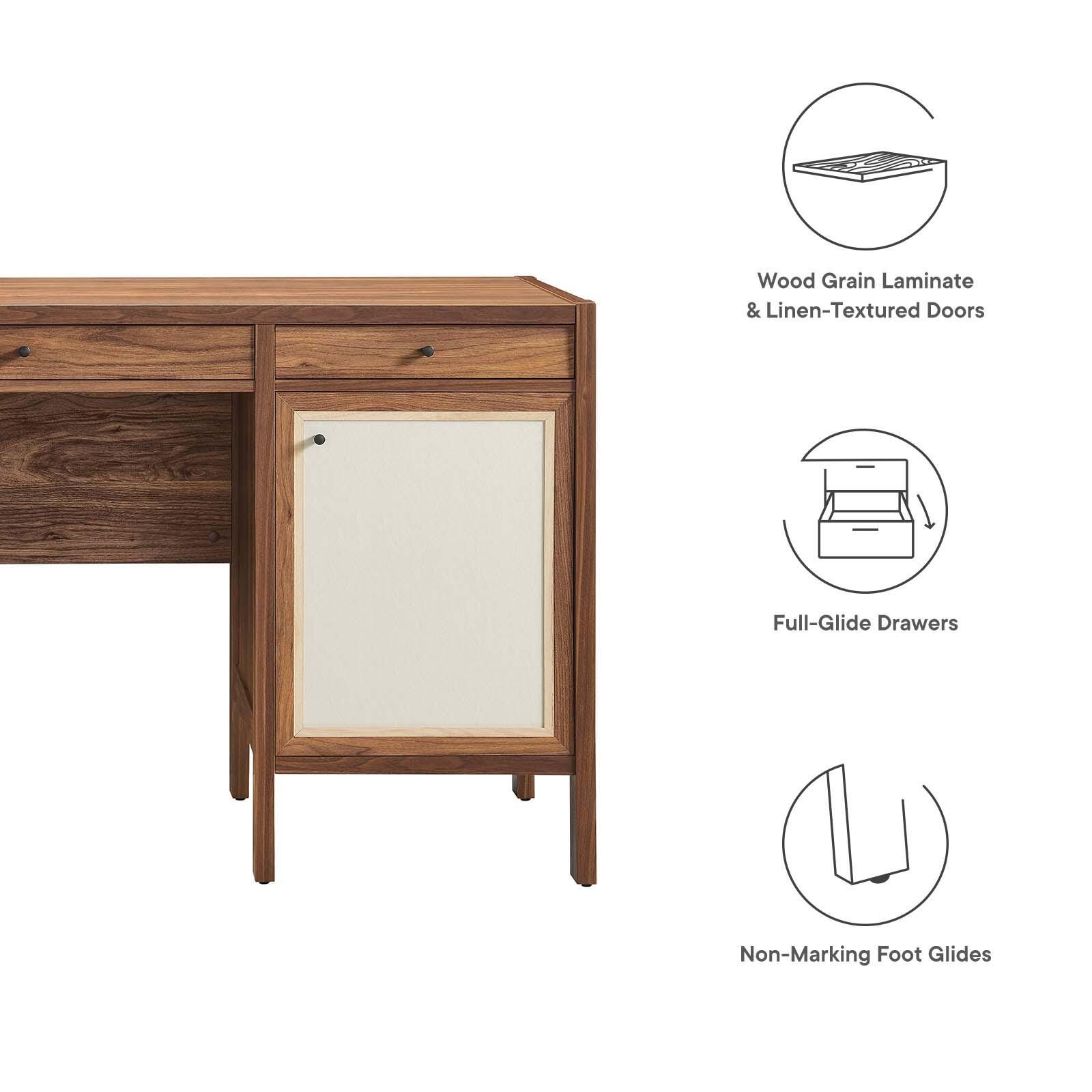 Capri 58" Office Desk, , large