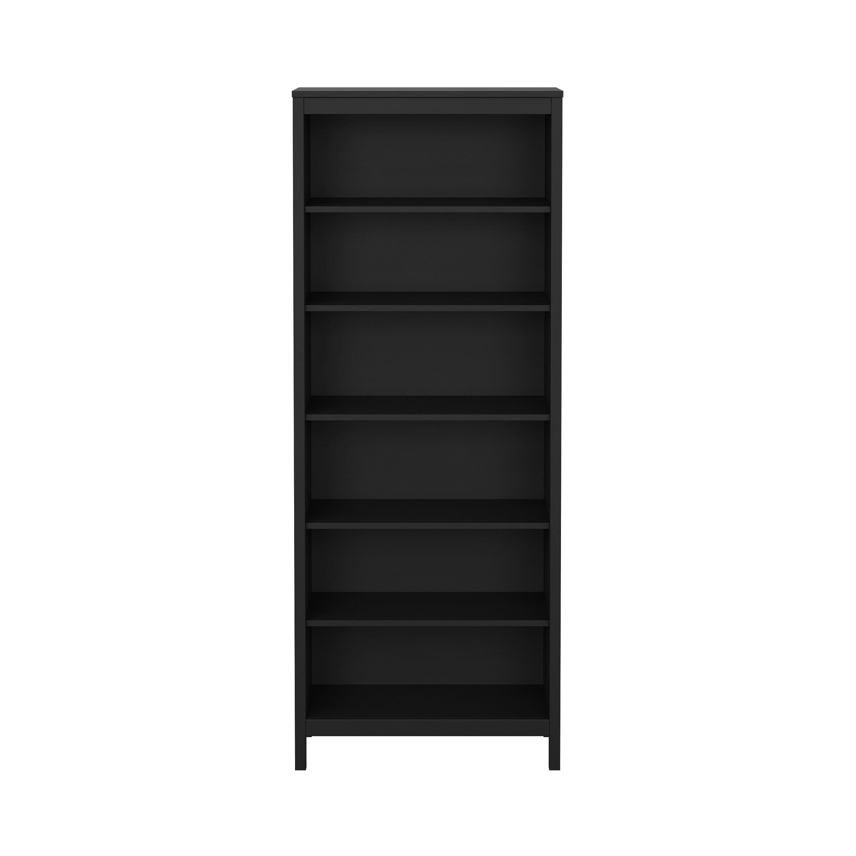 Madrid Adjustable 6 Shelf Home Office Bookcase, , large