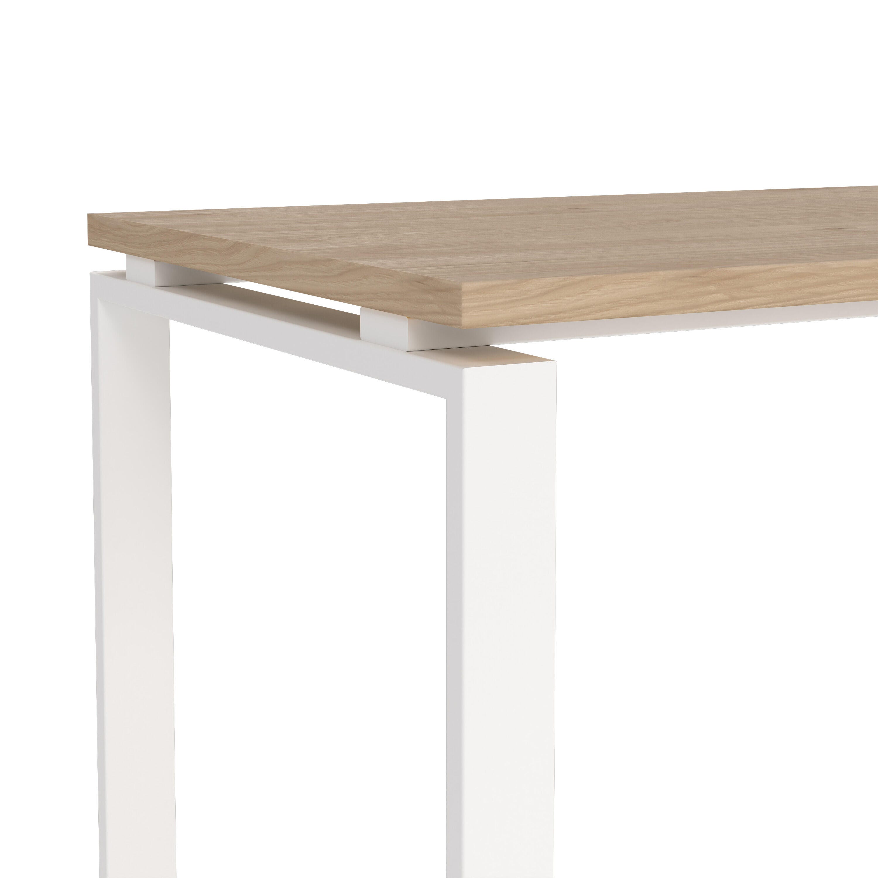 Sign Writing Desk, Jackson Hickory/White, large