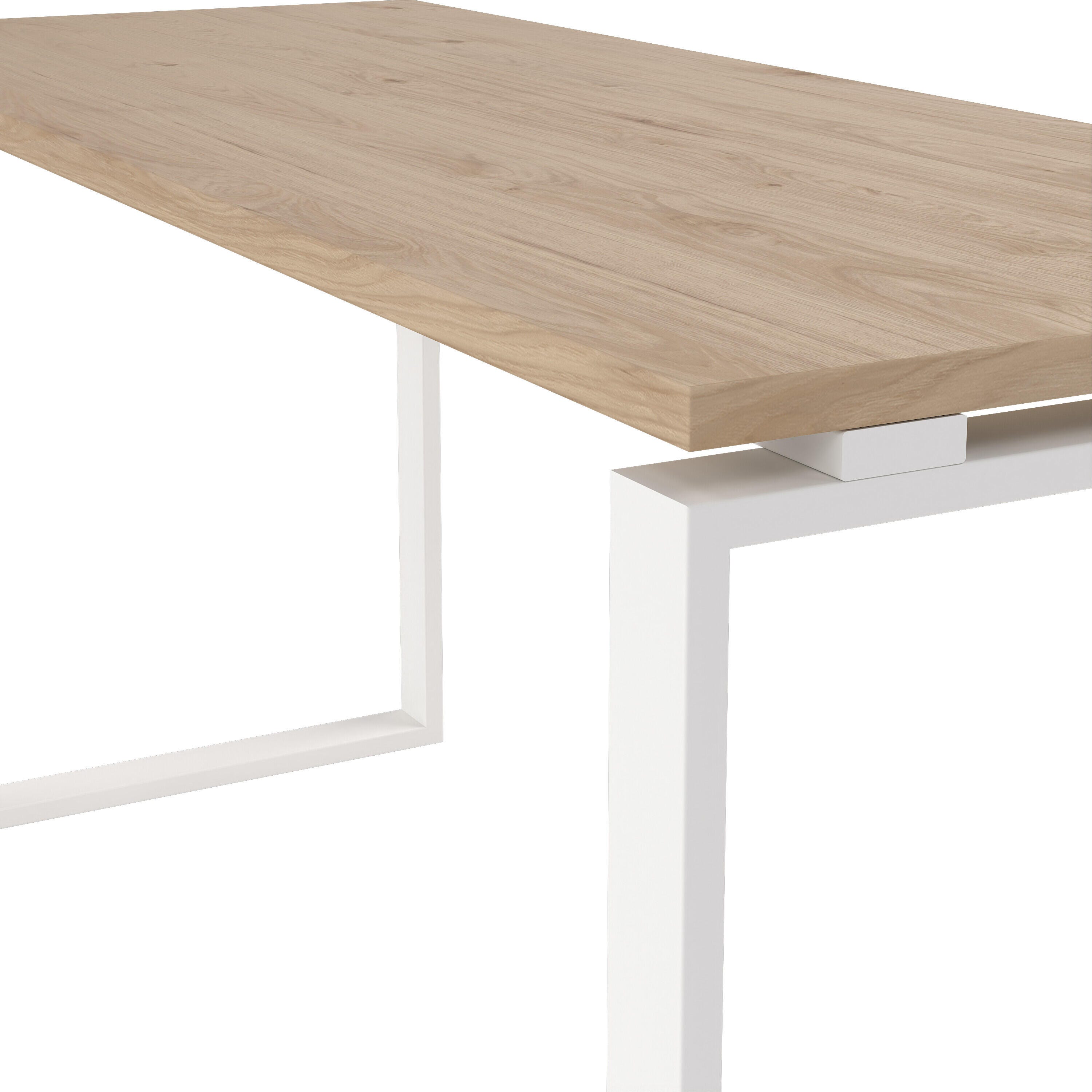 Sign Writing Desk, Jackson Hickory/White, large