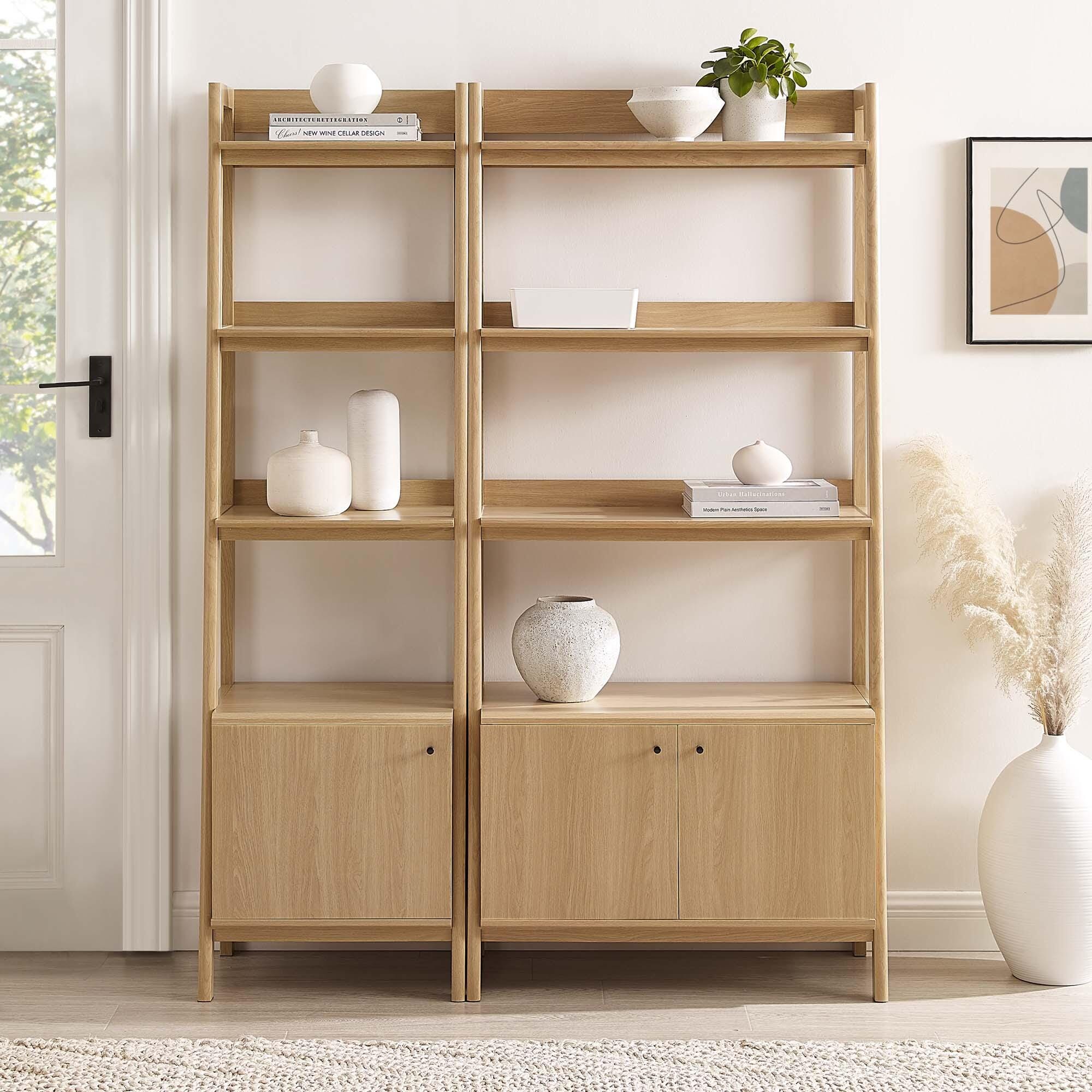 Modway Bixby 71" Bookshelf Set, , large