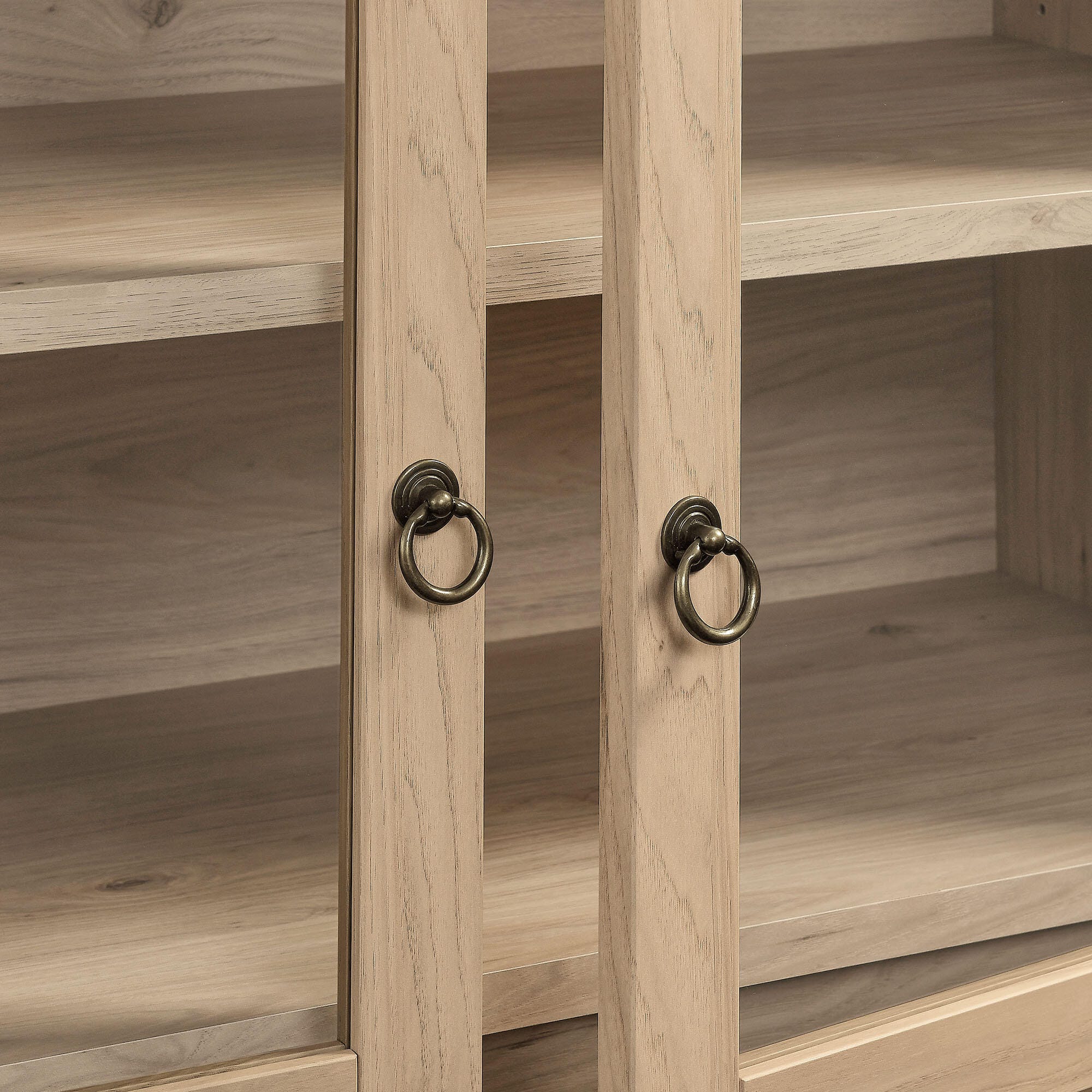 Modway Nolan Storage Cabinet, Light Oak, large