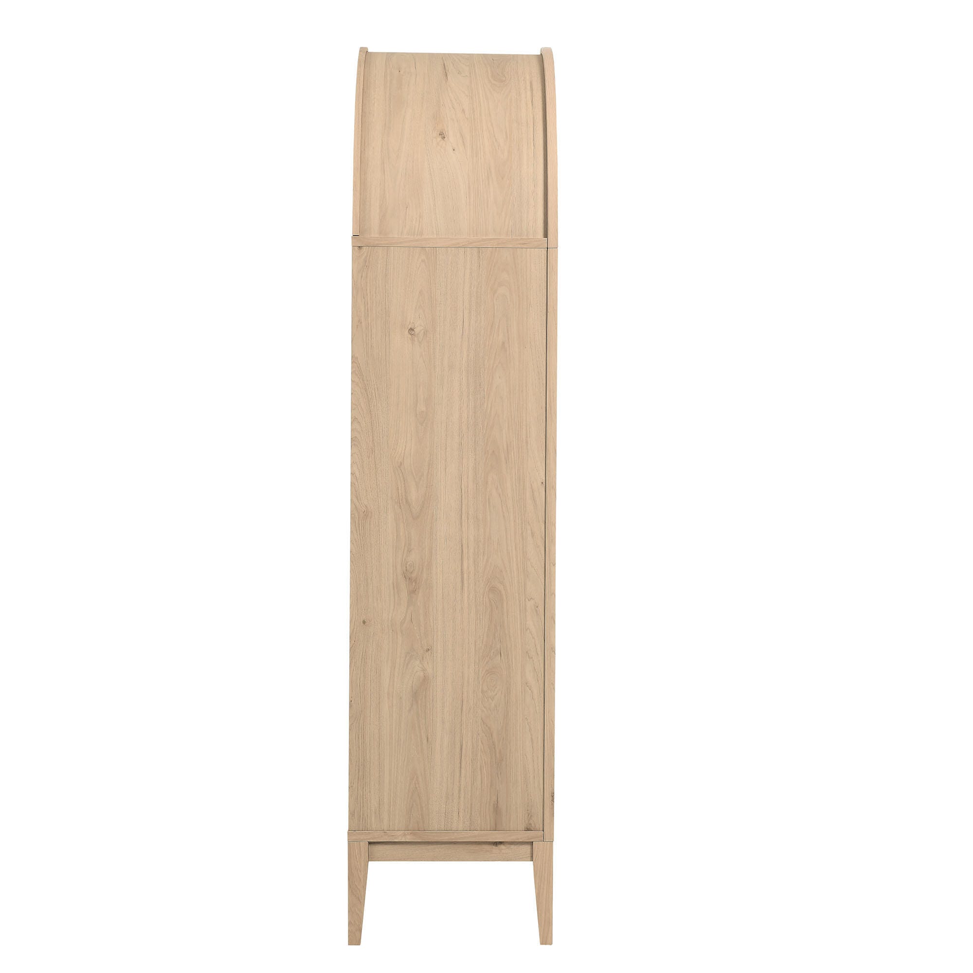Modway Nolan Storage Cabinet, Light Oak, large