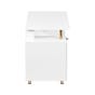Techni Mobili 56" Home Office Desk, White, large