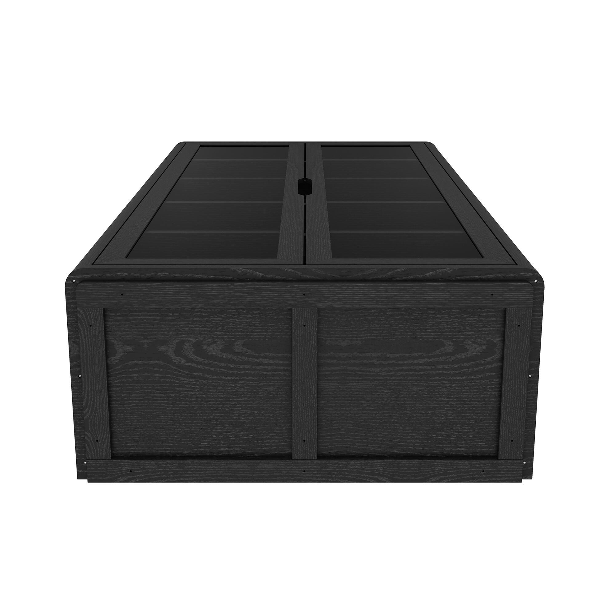 Manhattan Comfort Rivington 79" 5 Shelves Bookcase, Black, large