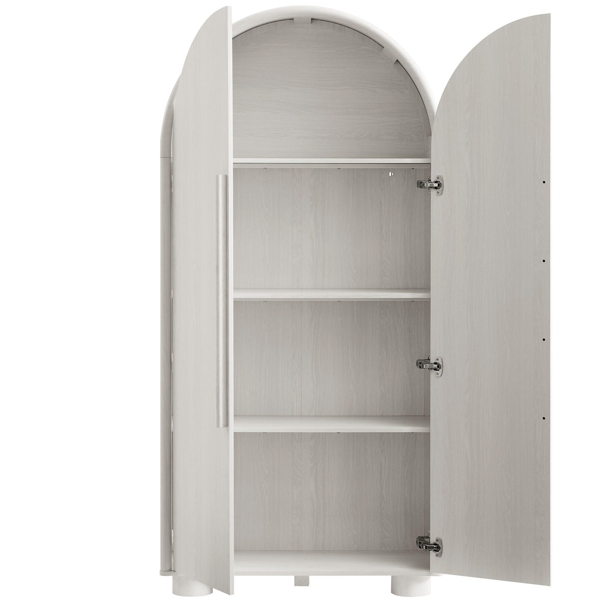 Modway Bellamy Storage Cabinet, Ash, large