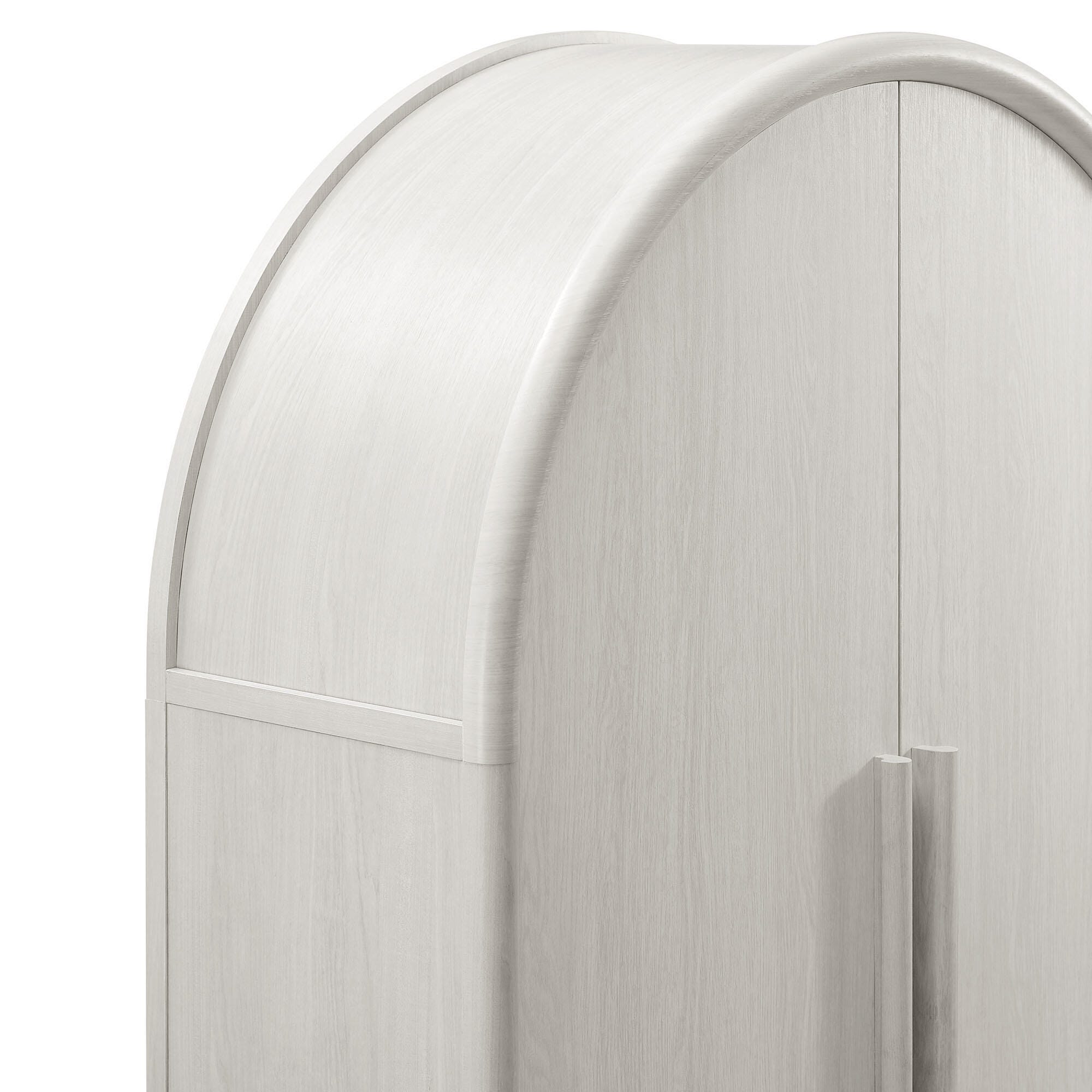 Modway Bellamy Storage Cabinet, Ash, large