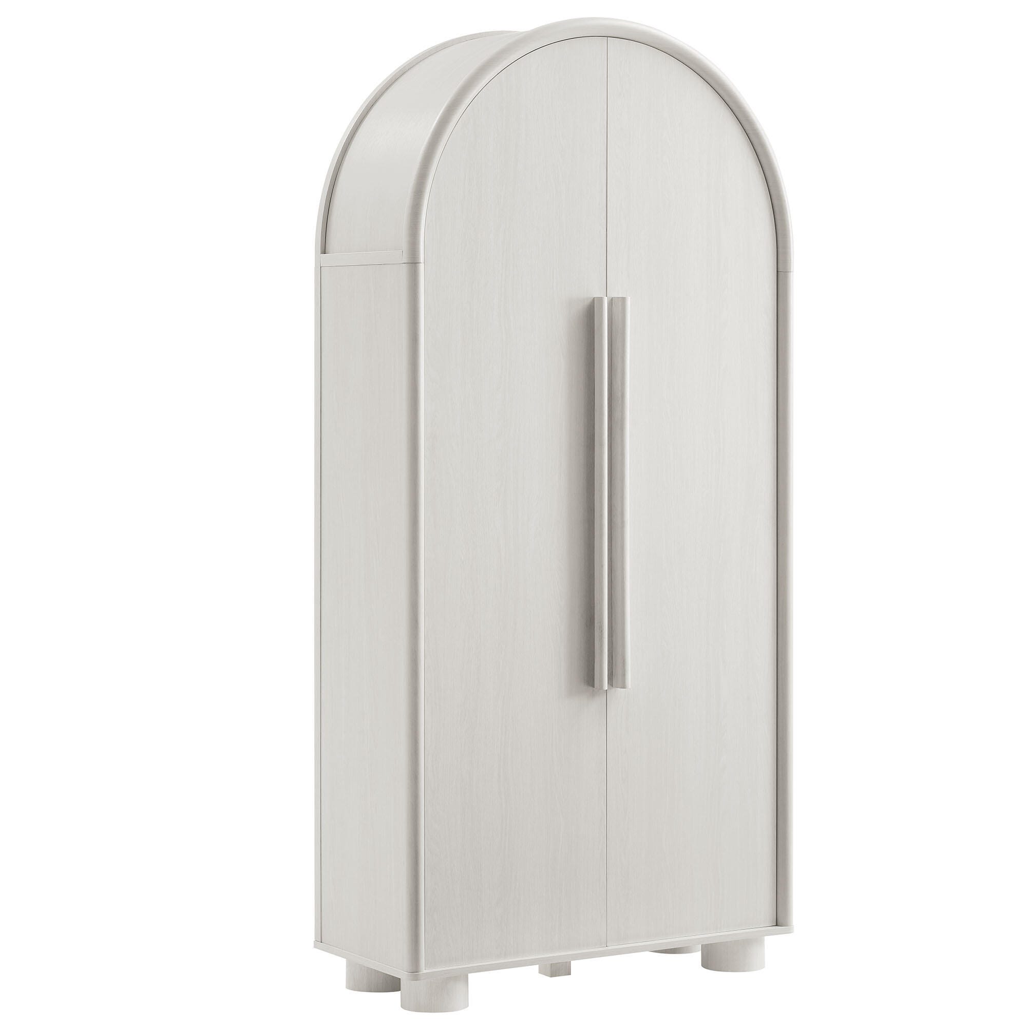 Modway Bellamy Storage Cabinet, Ash, large