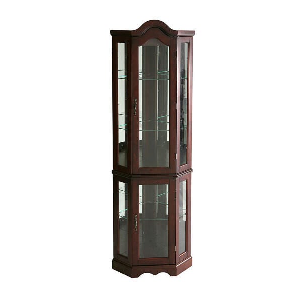 SEI Canterdale 21" Curio Cabinet, , large