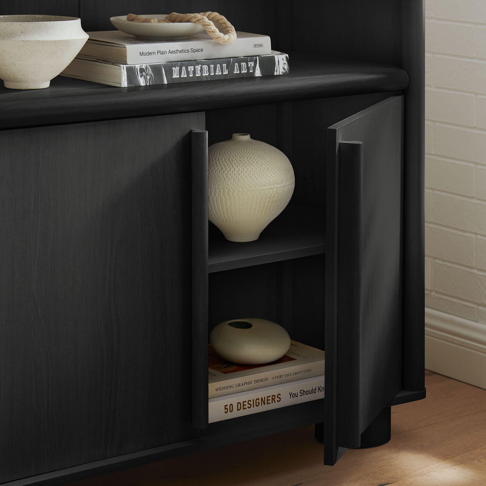 Modway Bellamy 79" Bookcase, , large