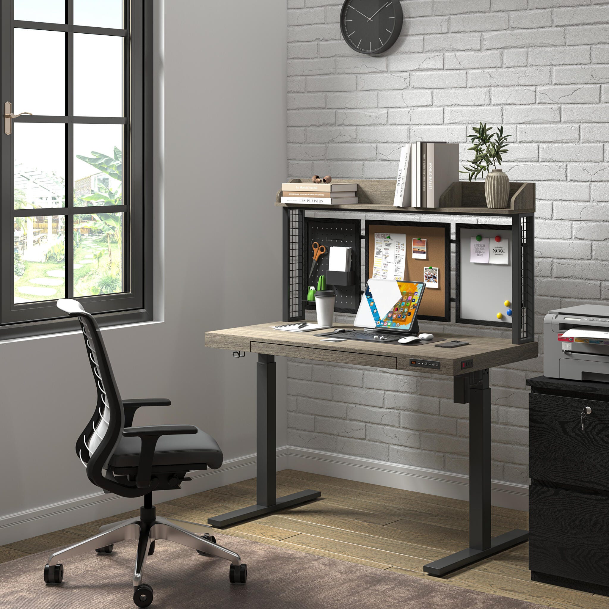 KOWO 48" Sturdy Adjustable Standing Desk