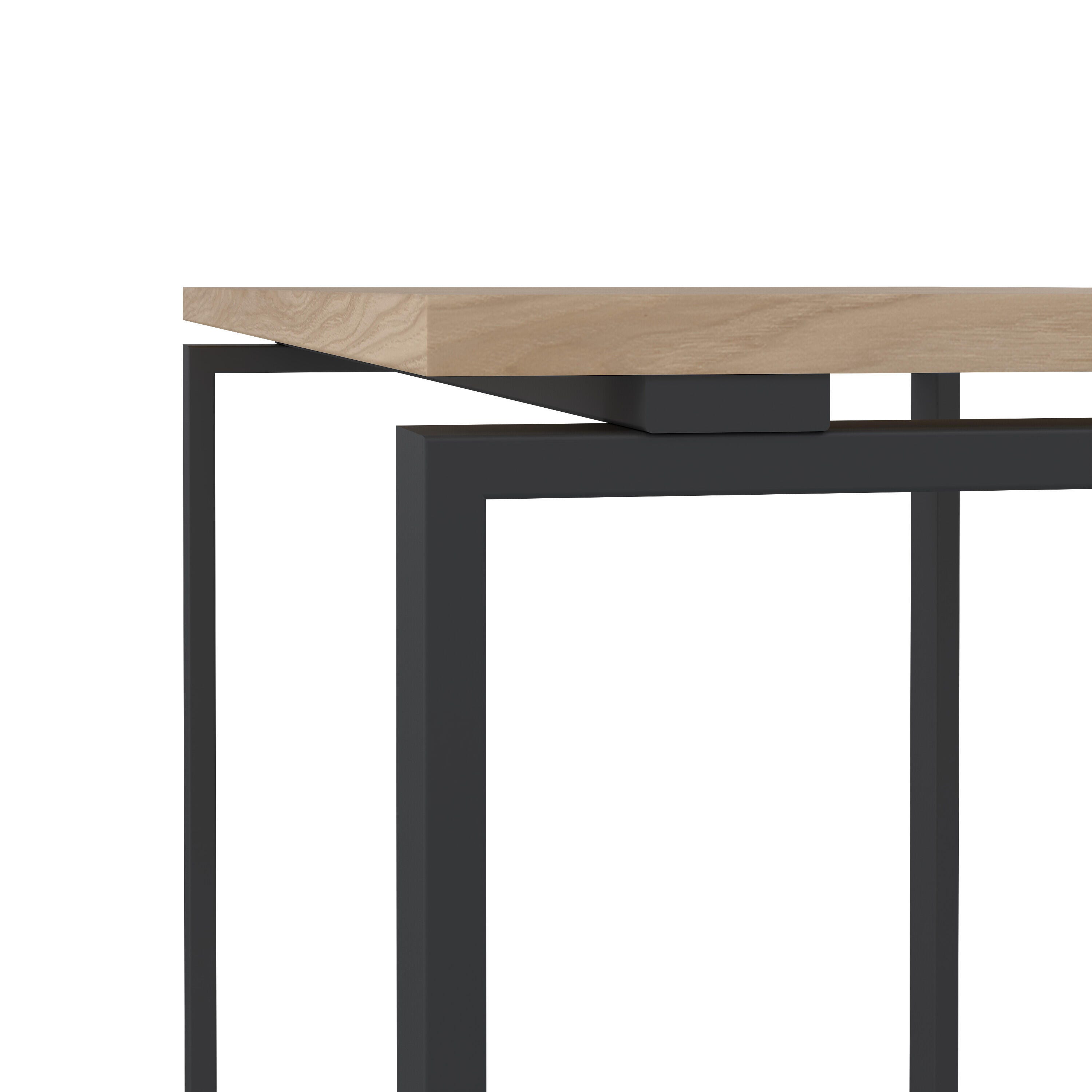 Tvilum Sign 47" Home Office Desk, Matte Gray, large