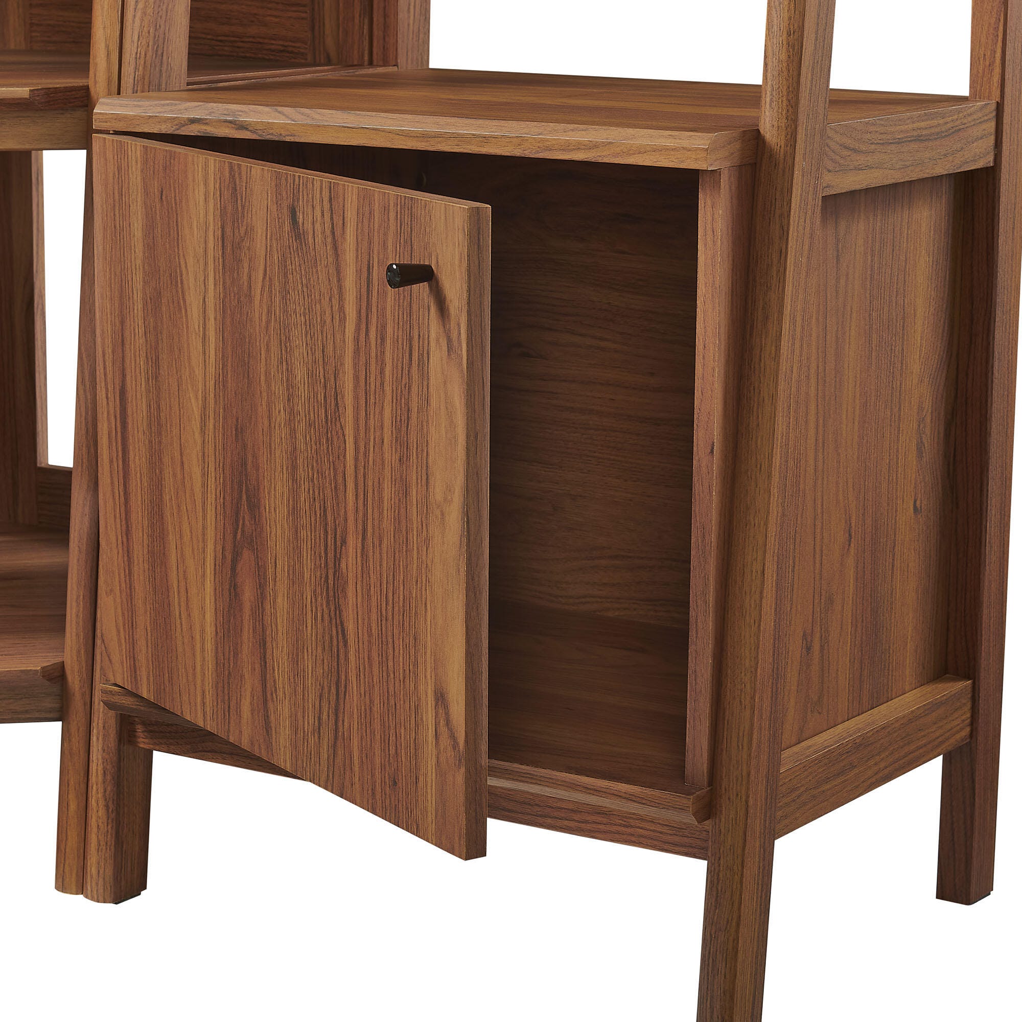 Modway Bixby 71" Corner Narrow Bookcase Set, , large
