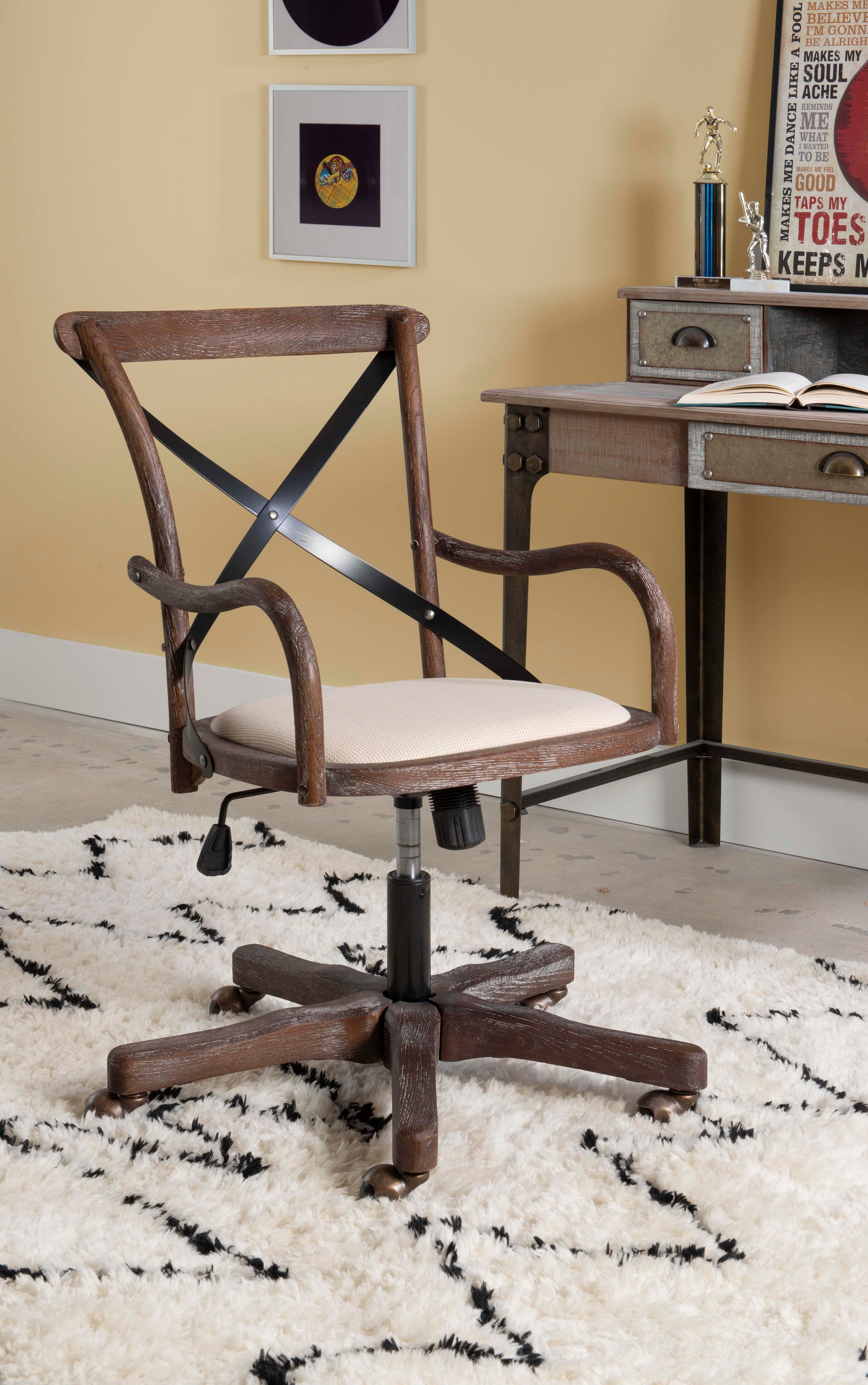 Linon Reed Office Chair, , rollover
