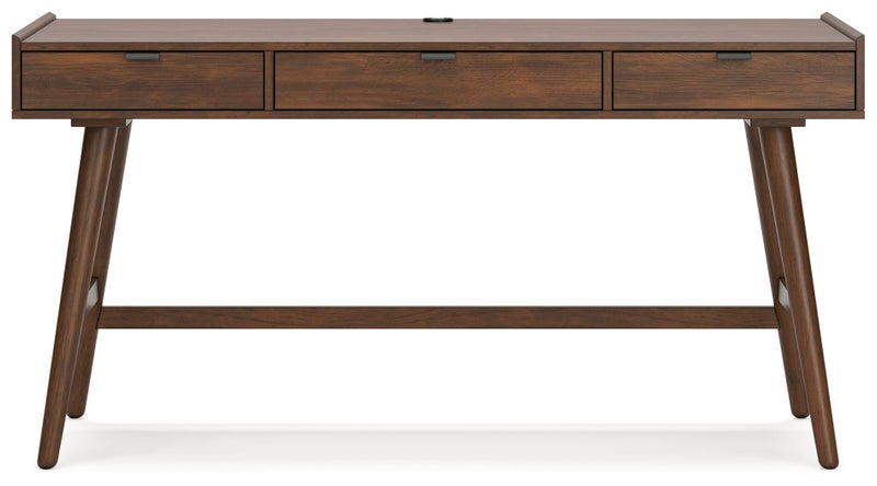Lyncott 60" Home Office Desk, Brown