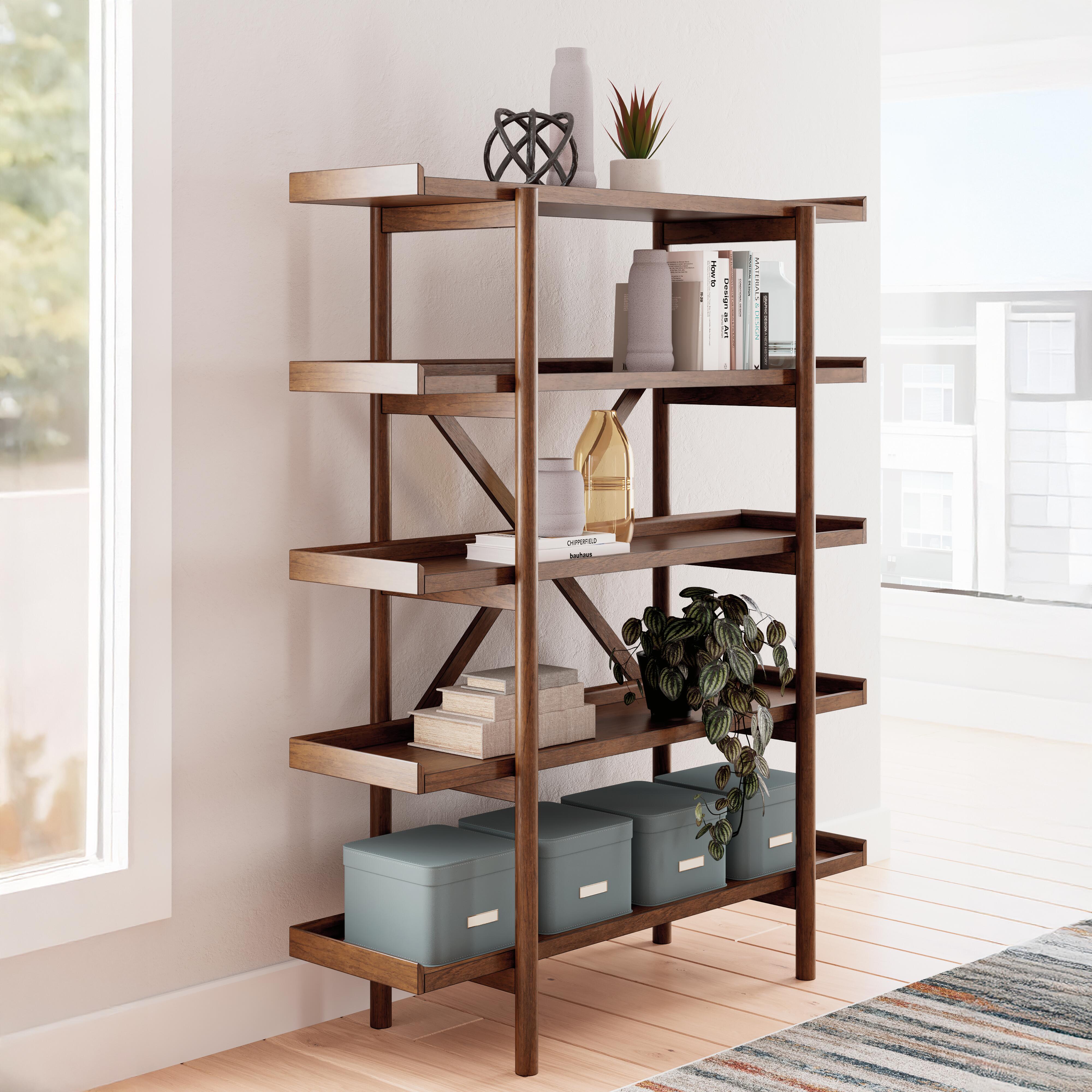 Lyncott 70" Bookcase, , large