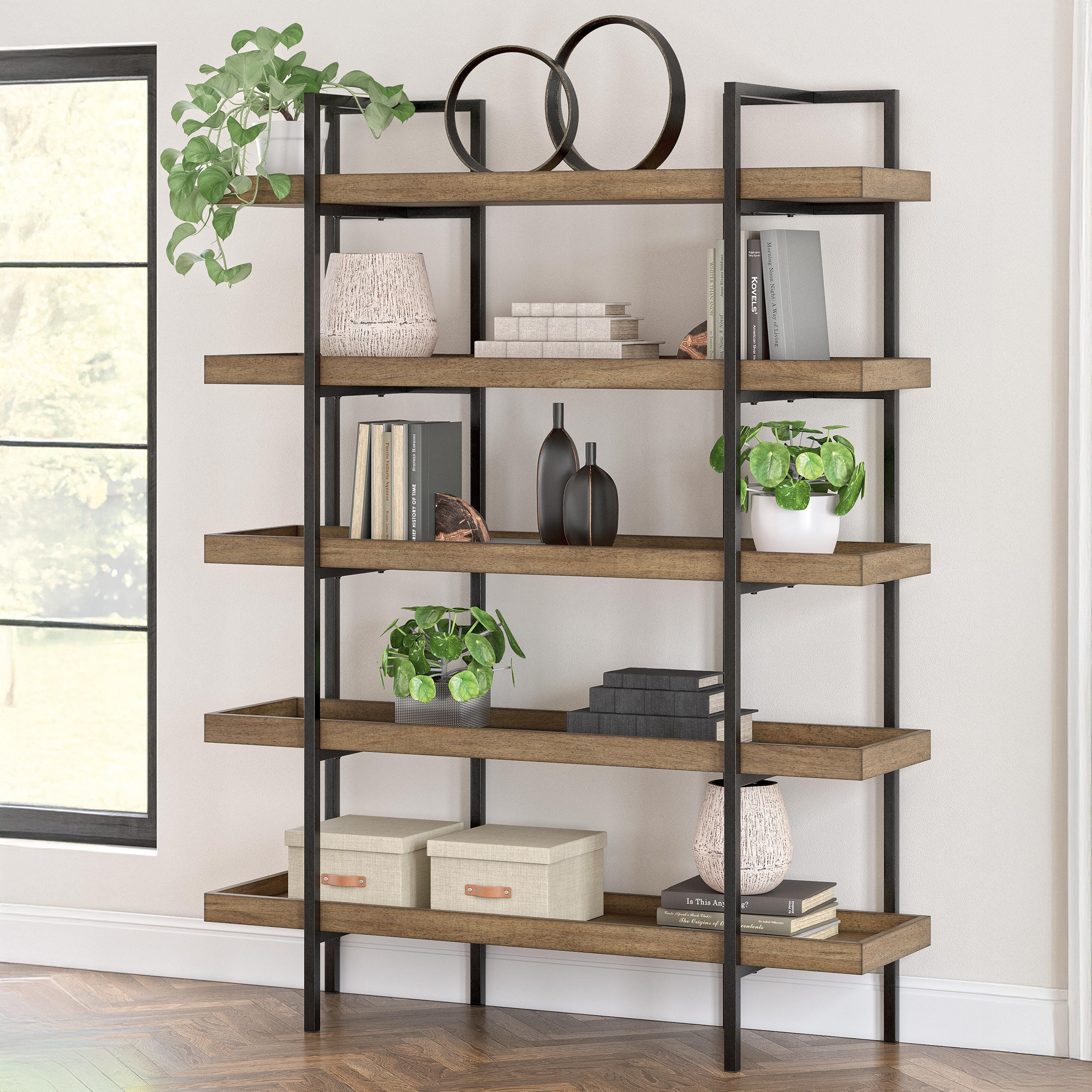 Montia 76" Bookcase, , large