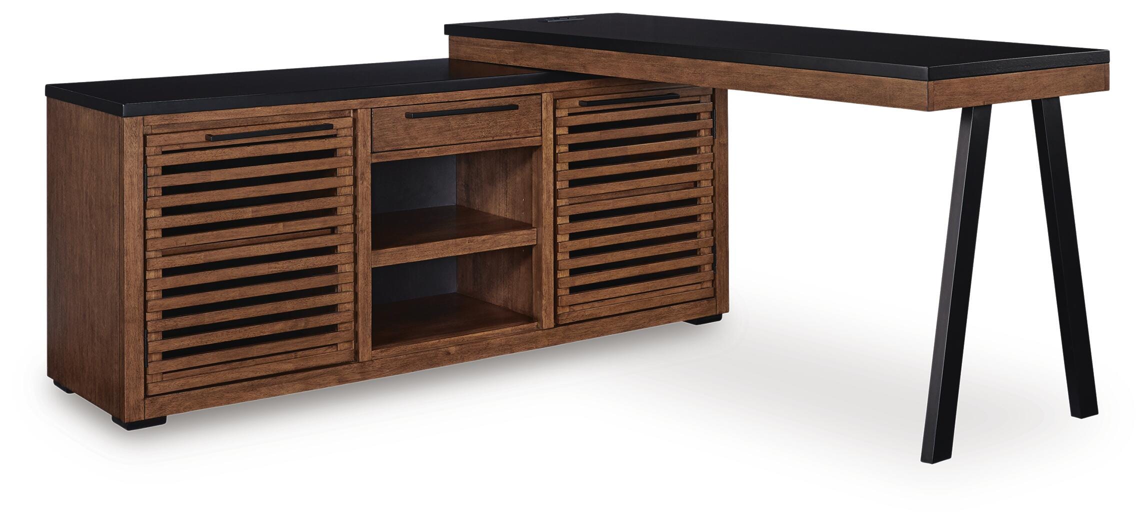 Kallari Credenza with Desk Return - image 2