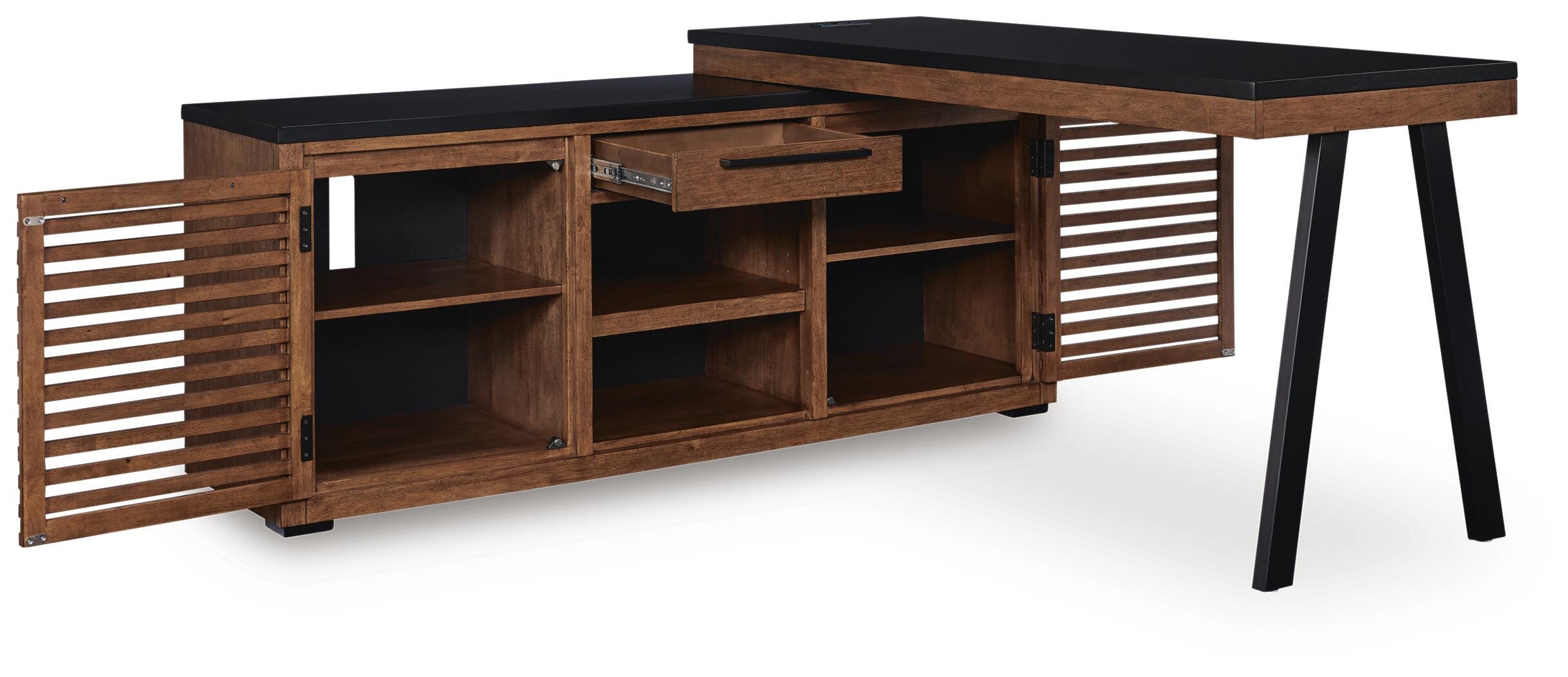 Kallari Credenza with Desk Return - image 4