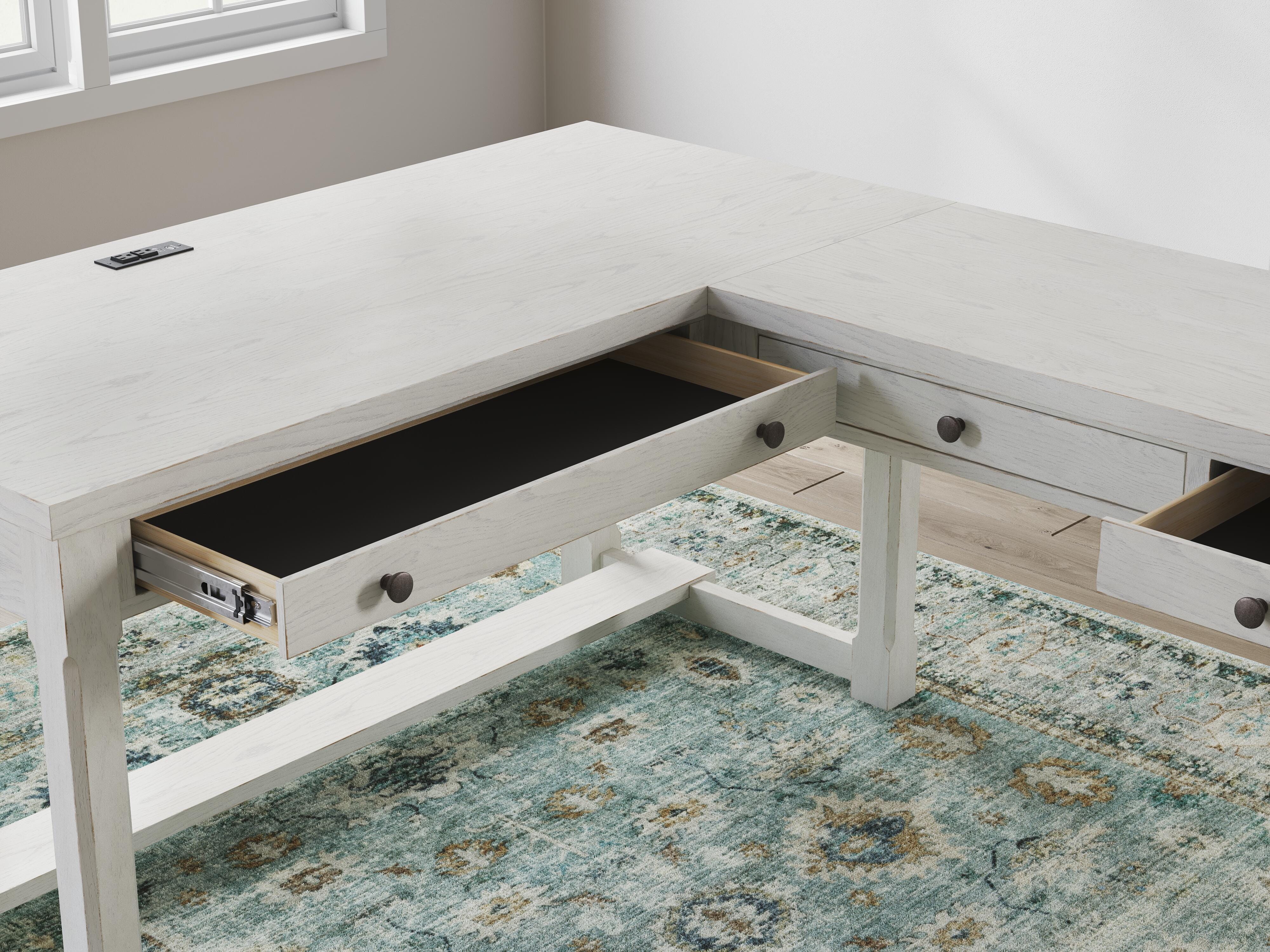 Robbinsdale L-Shaped Home Office Desk - image 10
