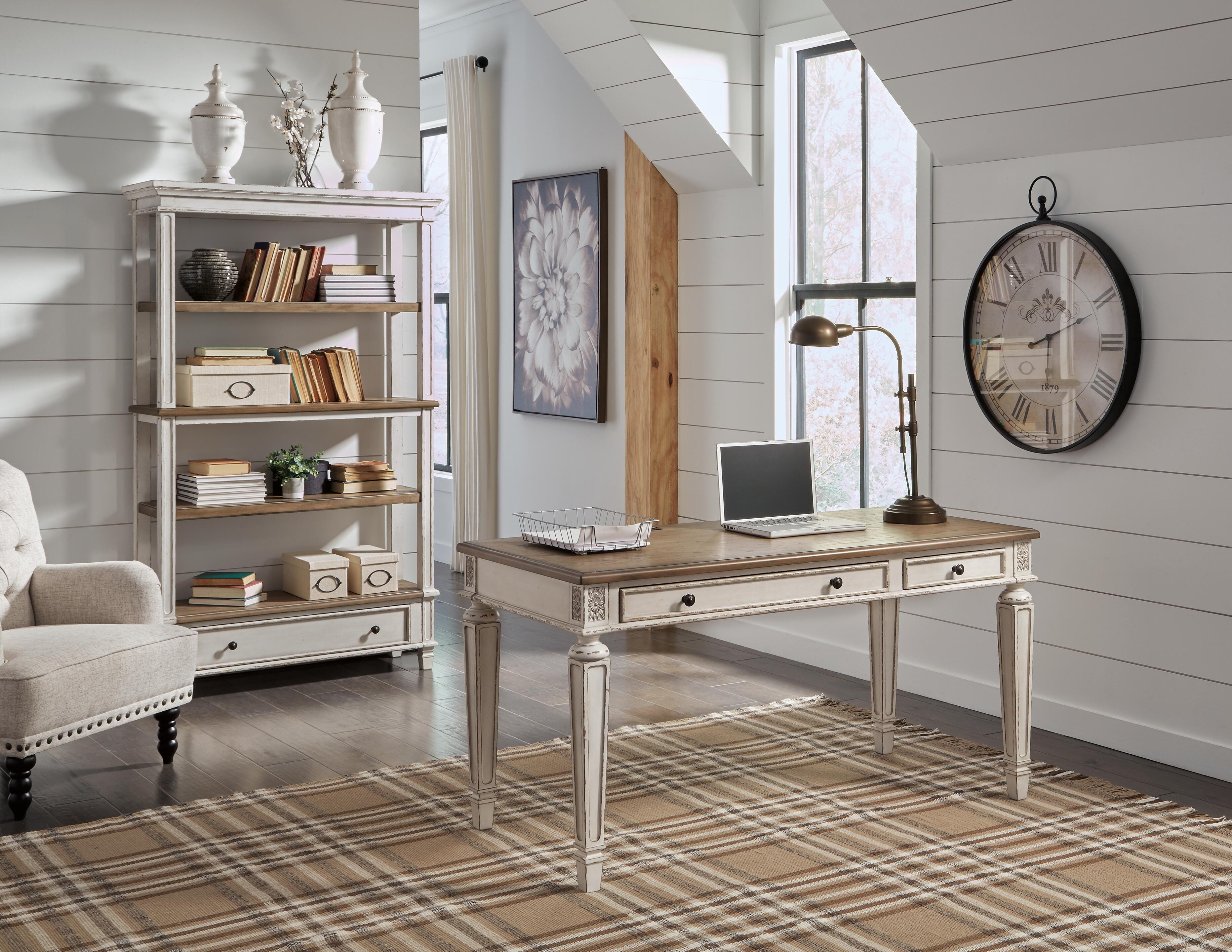 Realyn Home Office Desk and Storage | Ashley