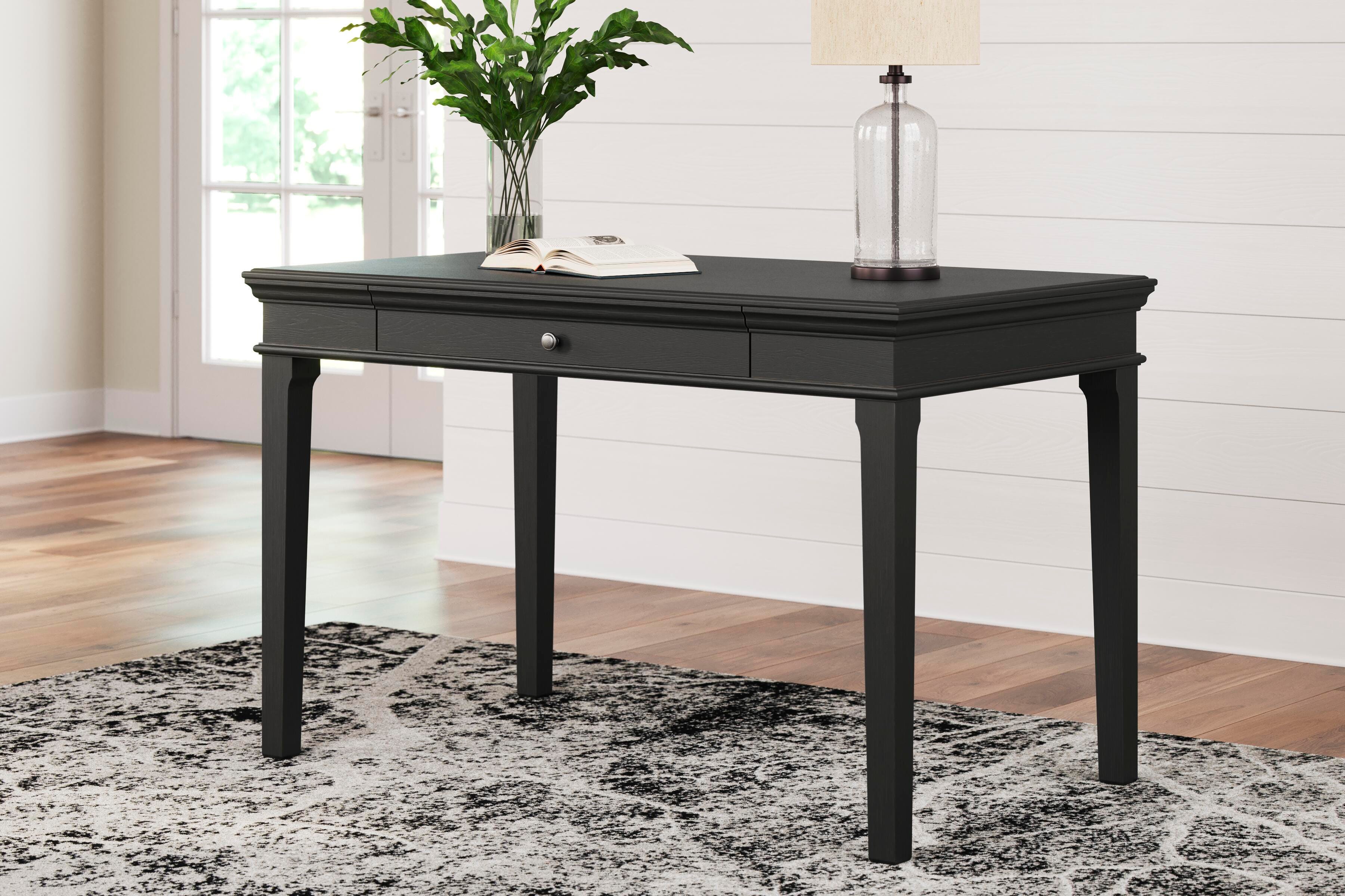 Beckincreek 48" Home Office Desk, Black, large