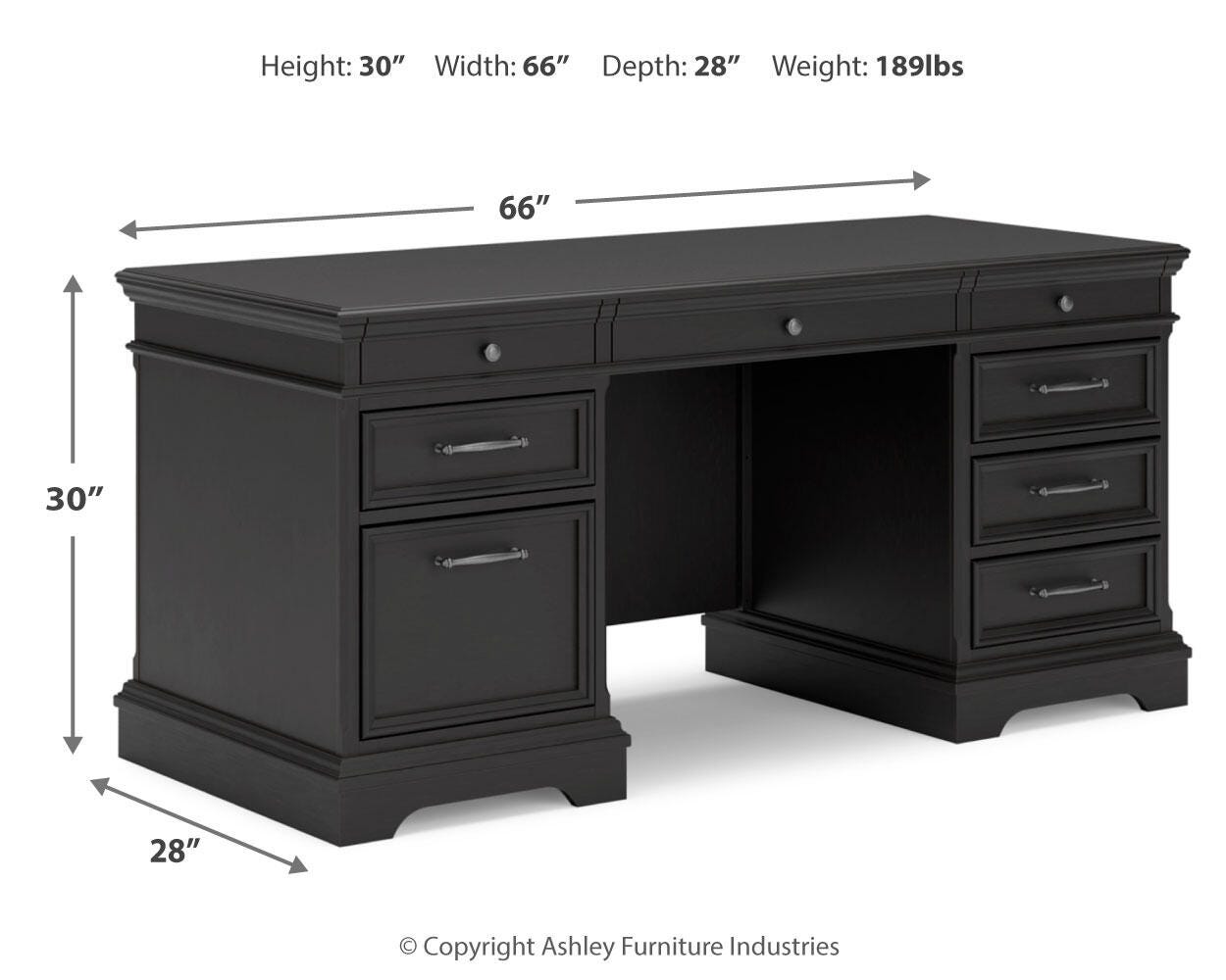 Beckincreek Home Office Desk - image 10