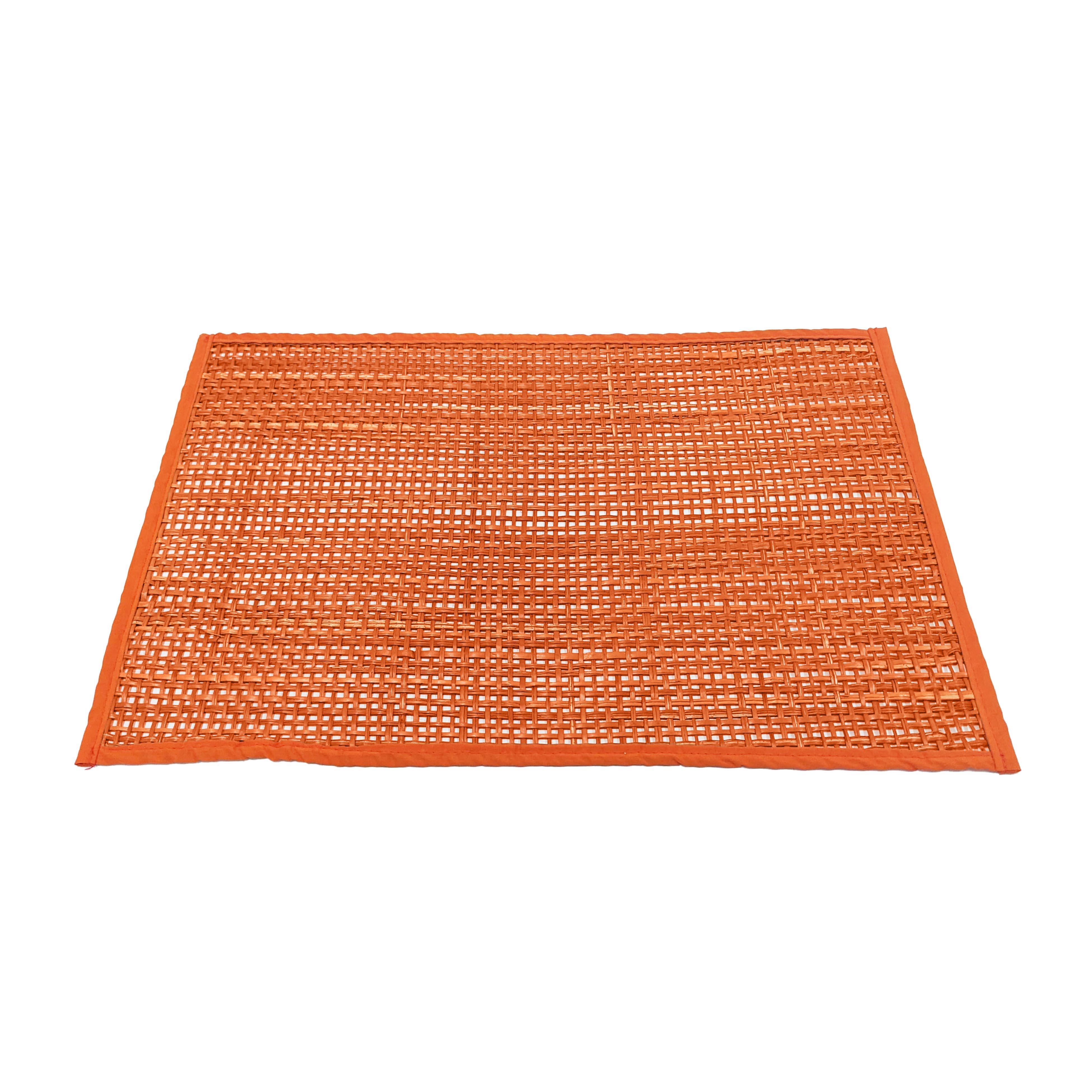 TOV Furniture Peele Placemat (Set of 4), Terracotta, large