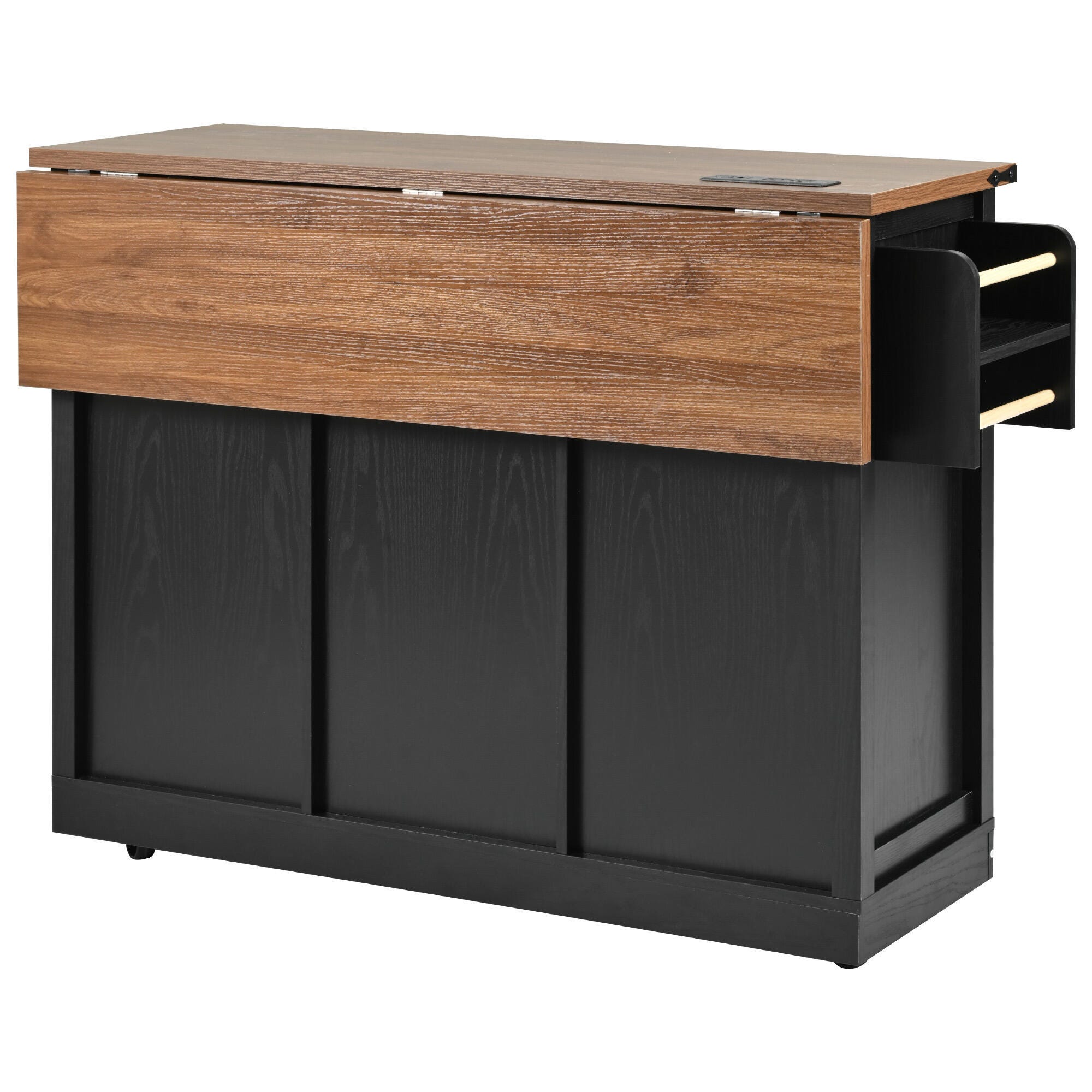 Dovelina Kiopy Kitchen Island with Power Outlet