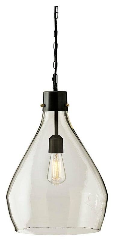 Avalbane Pendant Light, Clear/Gray