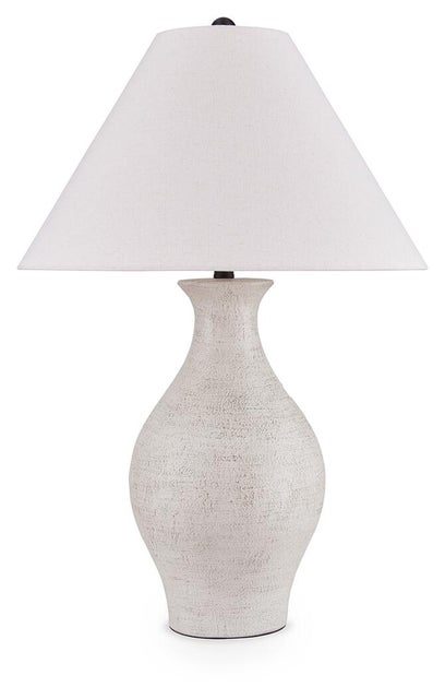 Ashbend Table Lamp, Antique White