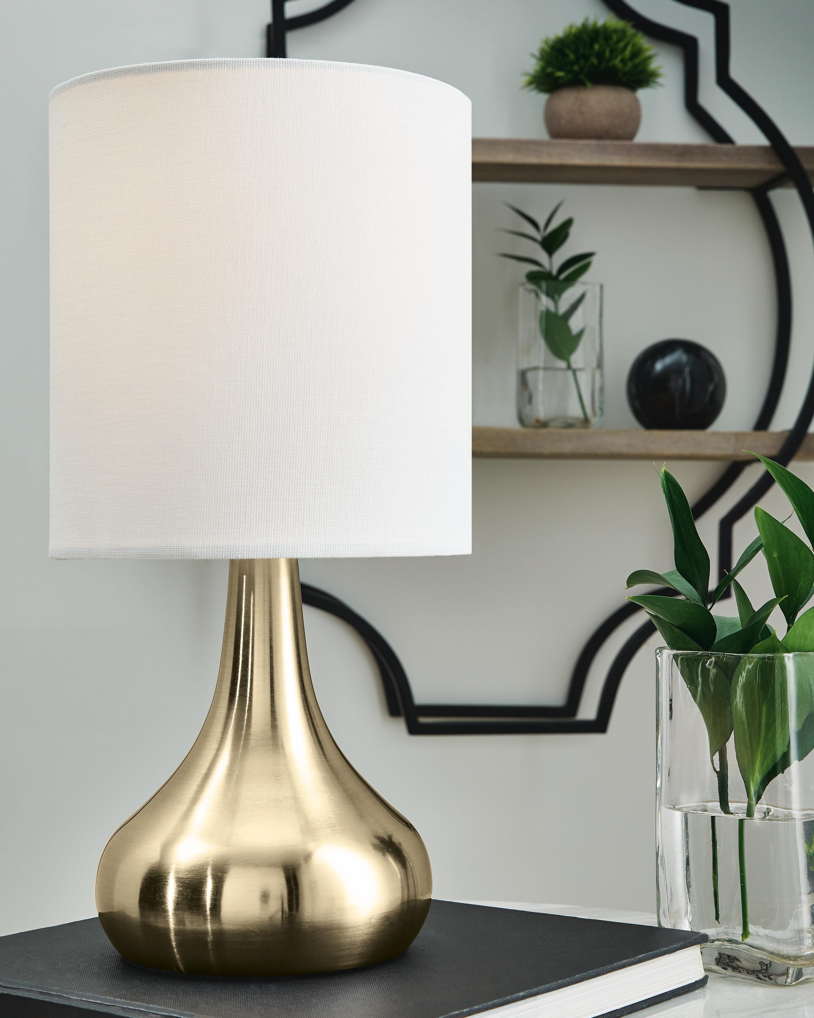 Camdale Table Lamp, Brass Finish, large