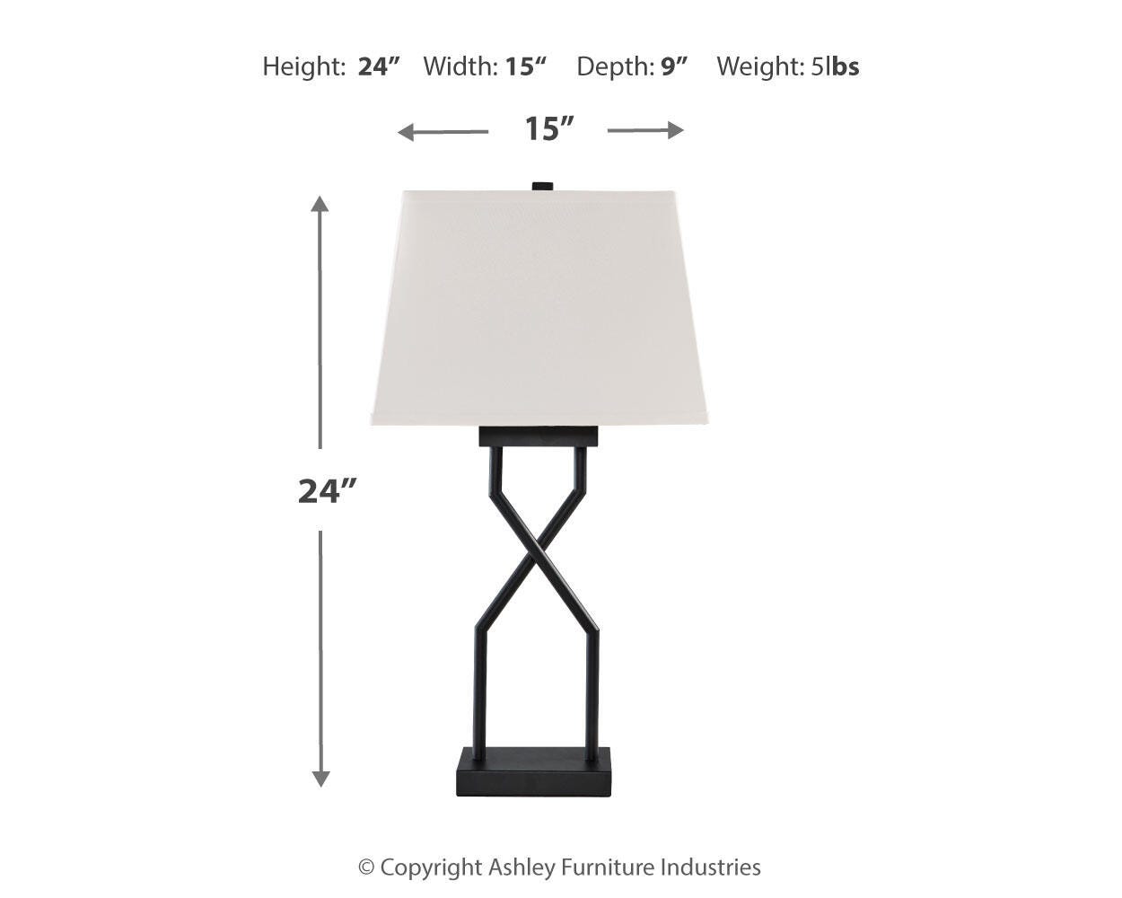 Brookthrone Dimensions