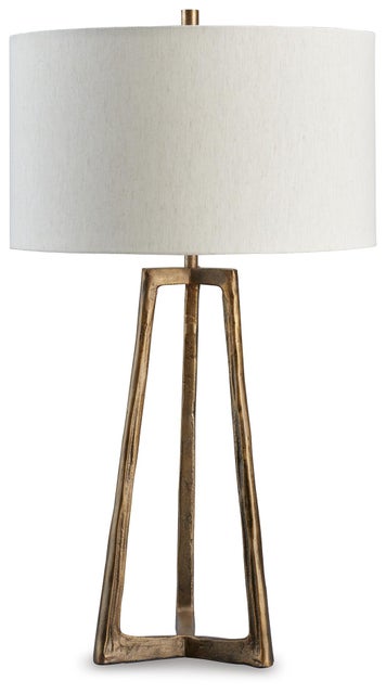 Ryandale Table Lamp, Antique Brass Finish