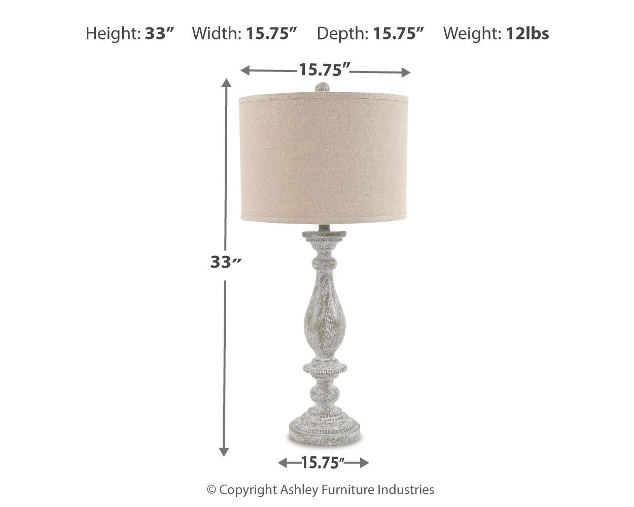 Bernadate Dimensions
